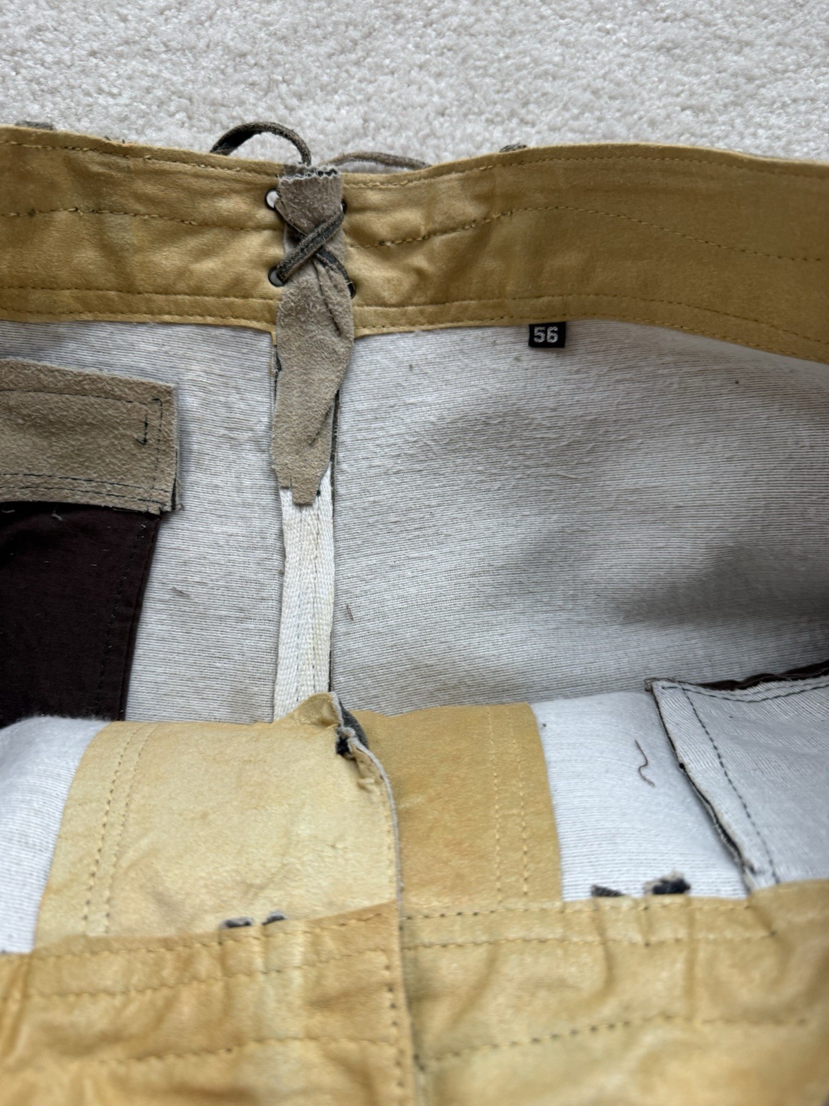 Traditional Bavarian Leather Lederhosen shorts Men’s 56 US 40