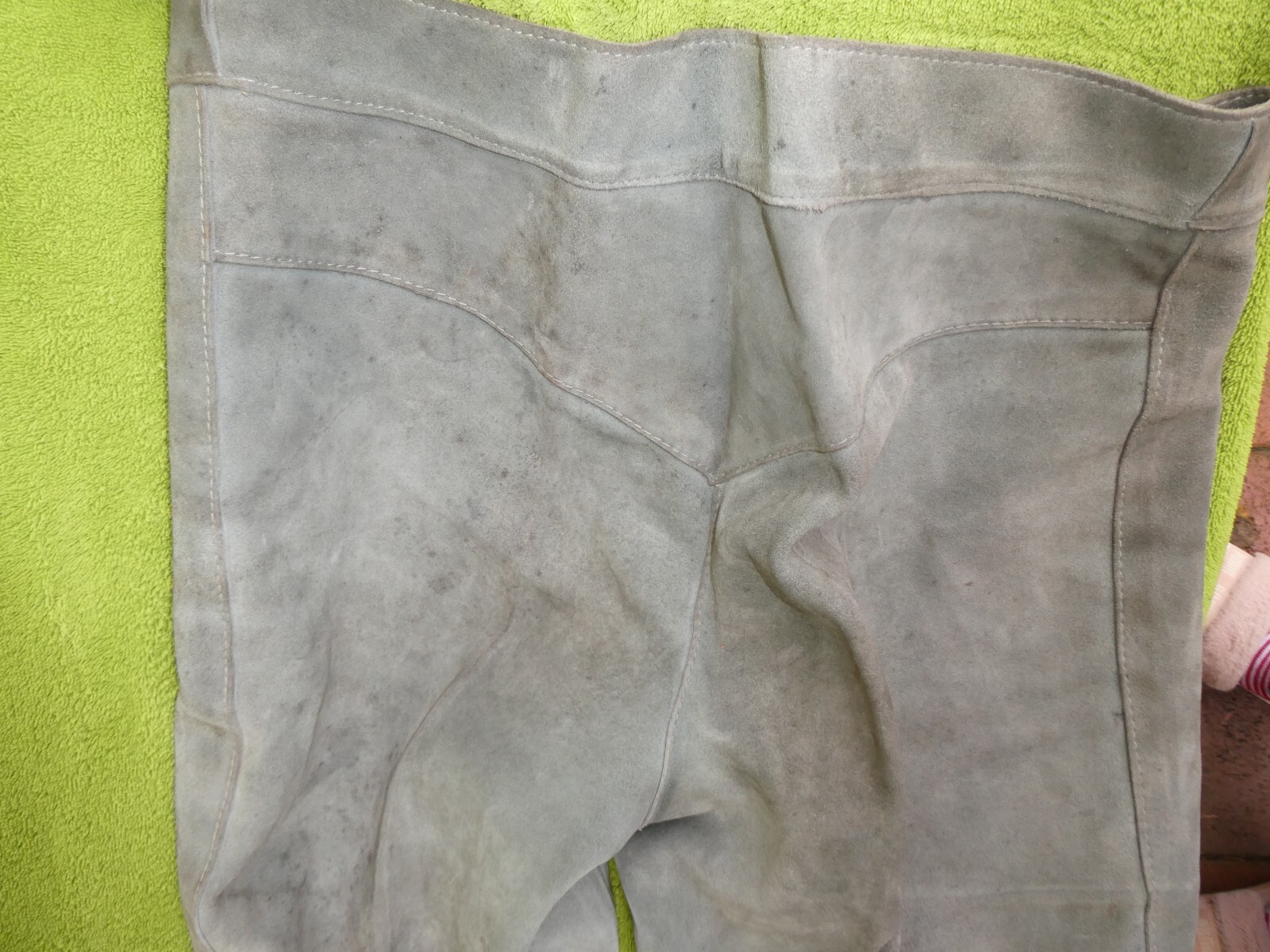 Vintage Suede Leather Trousers No.22