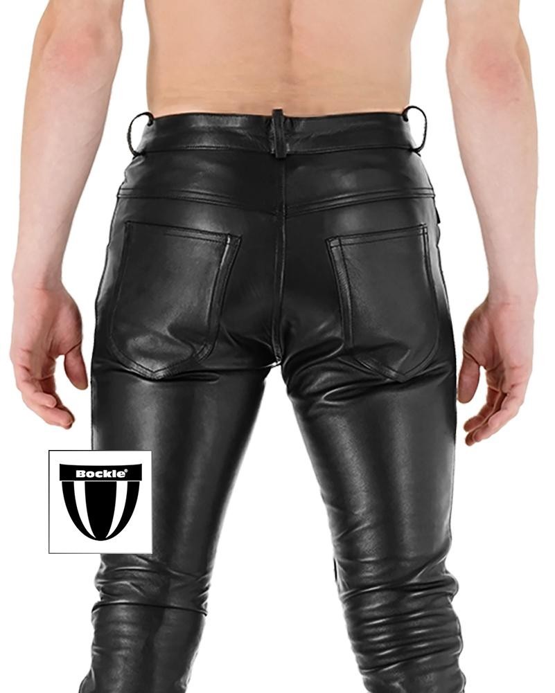Bockle® 1970 Bootcut Men’s Flare Flare Leather Pants 70s Party