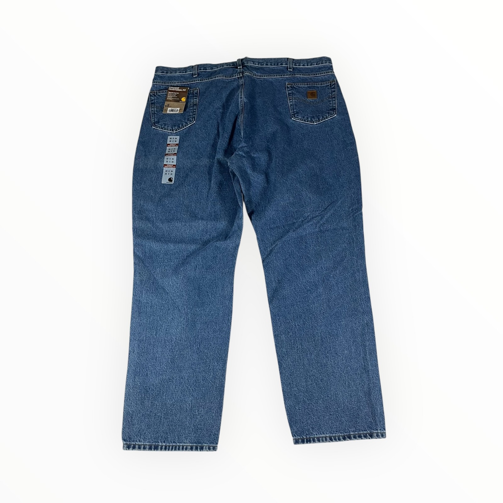 Carhartt Straight Traditional Fit Men’s Denim Jeans 50×34 New With Tags