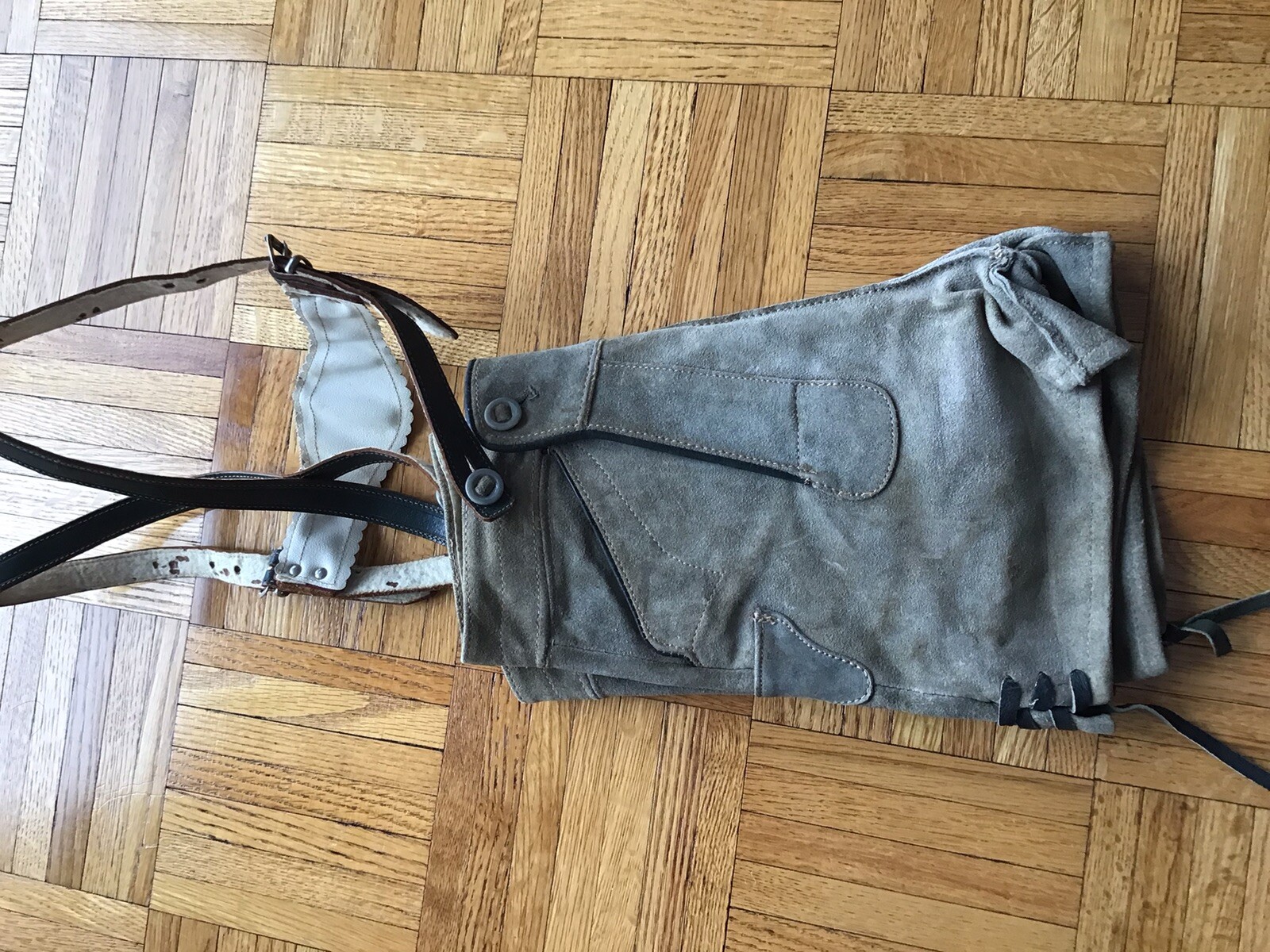 Vintage Children’s Leather Lederhosen by Pfaffenreller