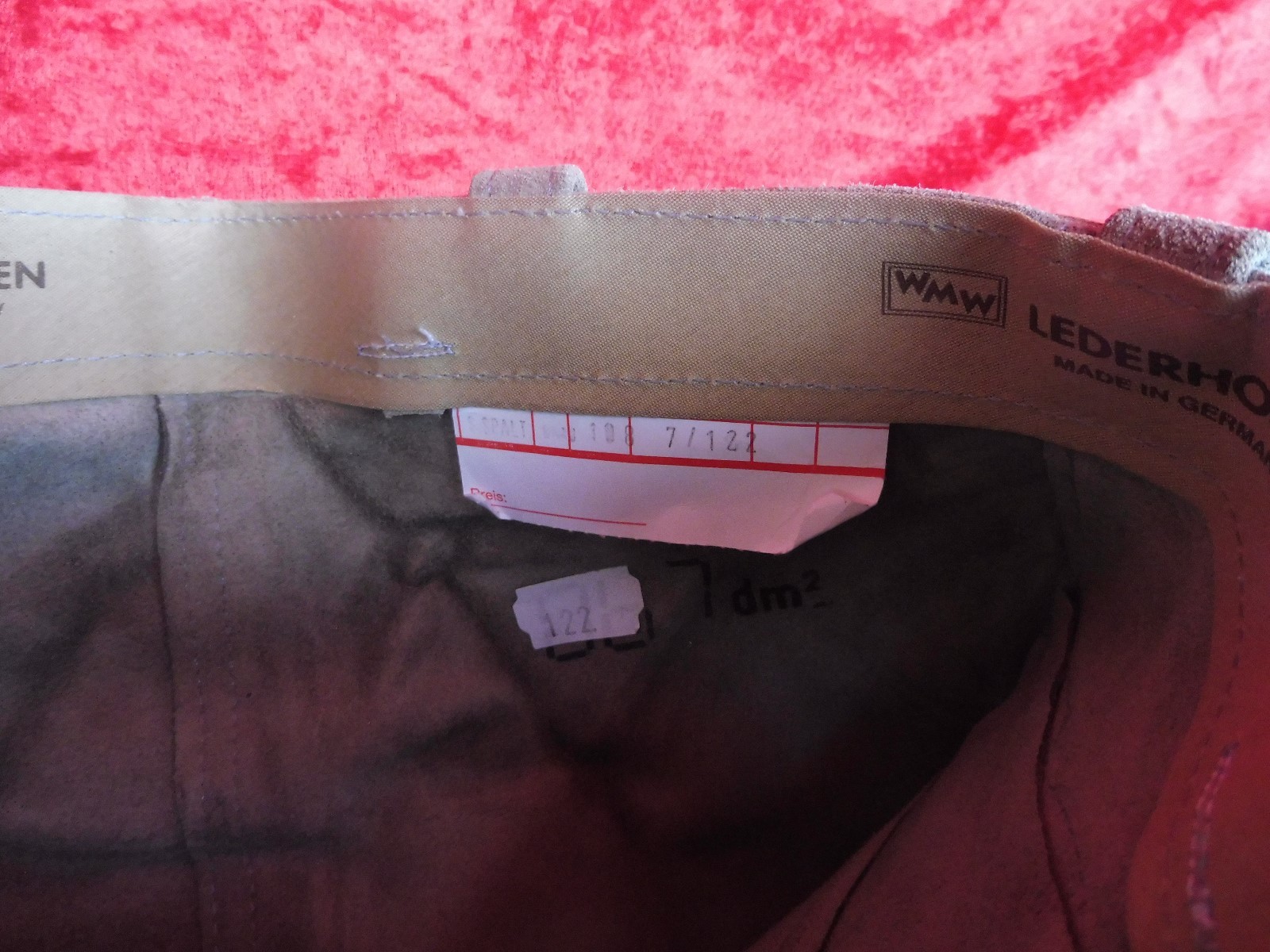 Lederhosen, size 7 ( 122 ) , new, made in Germany