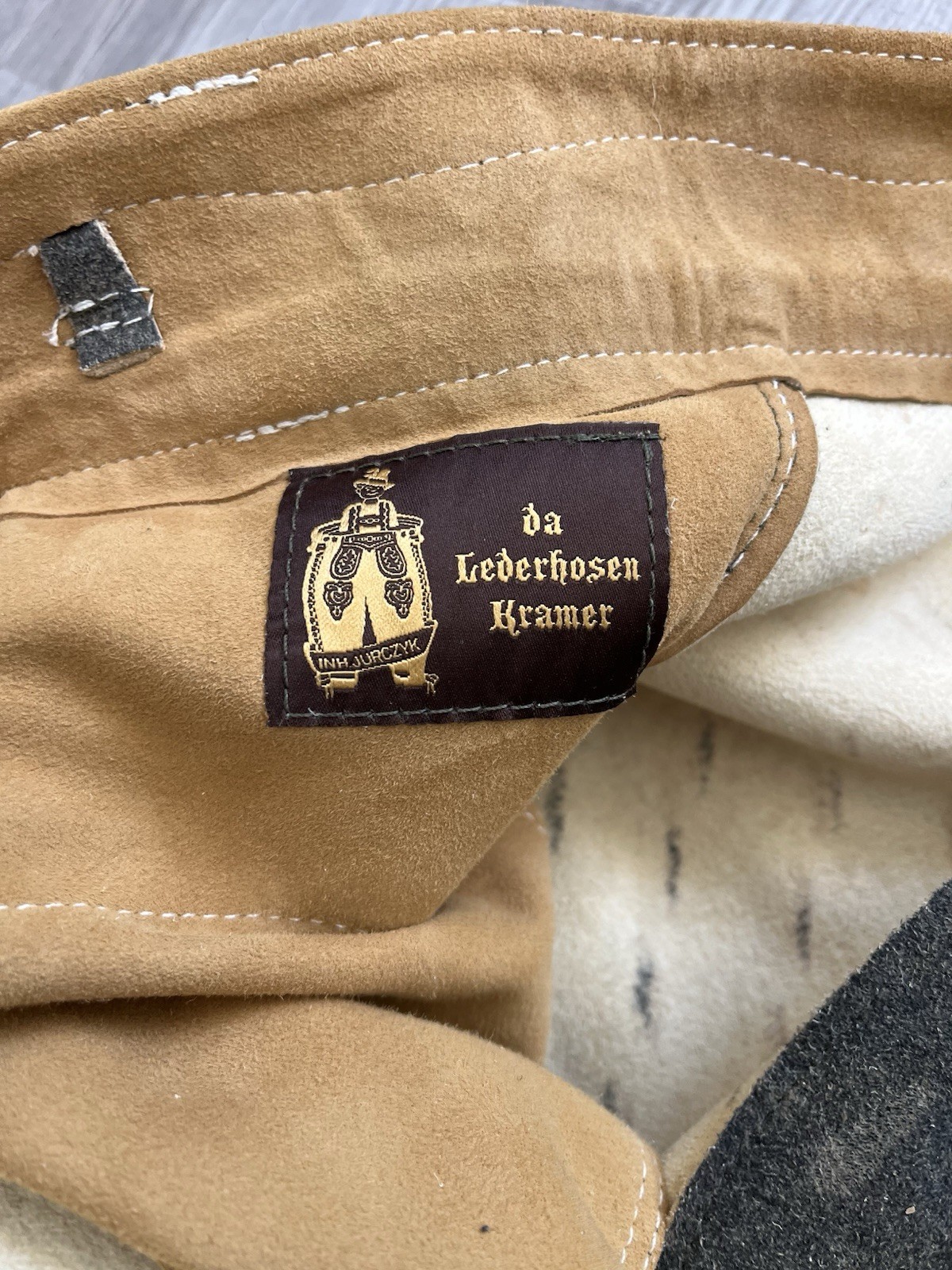 Da Lederhosen Kramer Deerskin Men’s (32 Waist, 50 Ger) Authentic Lederhosen