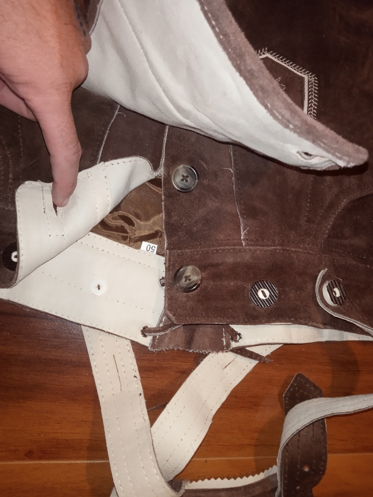 Lederhosen4U German Lederhosen Georg Size 50 New