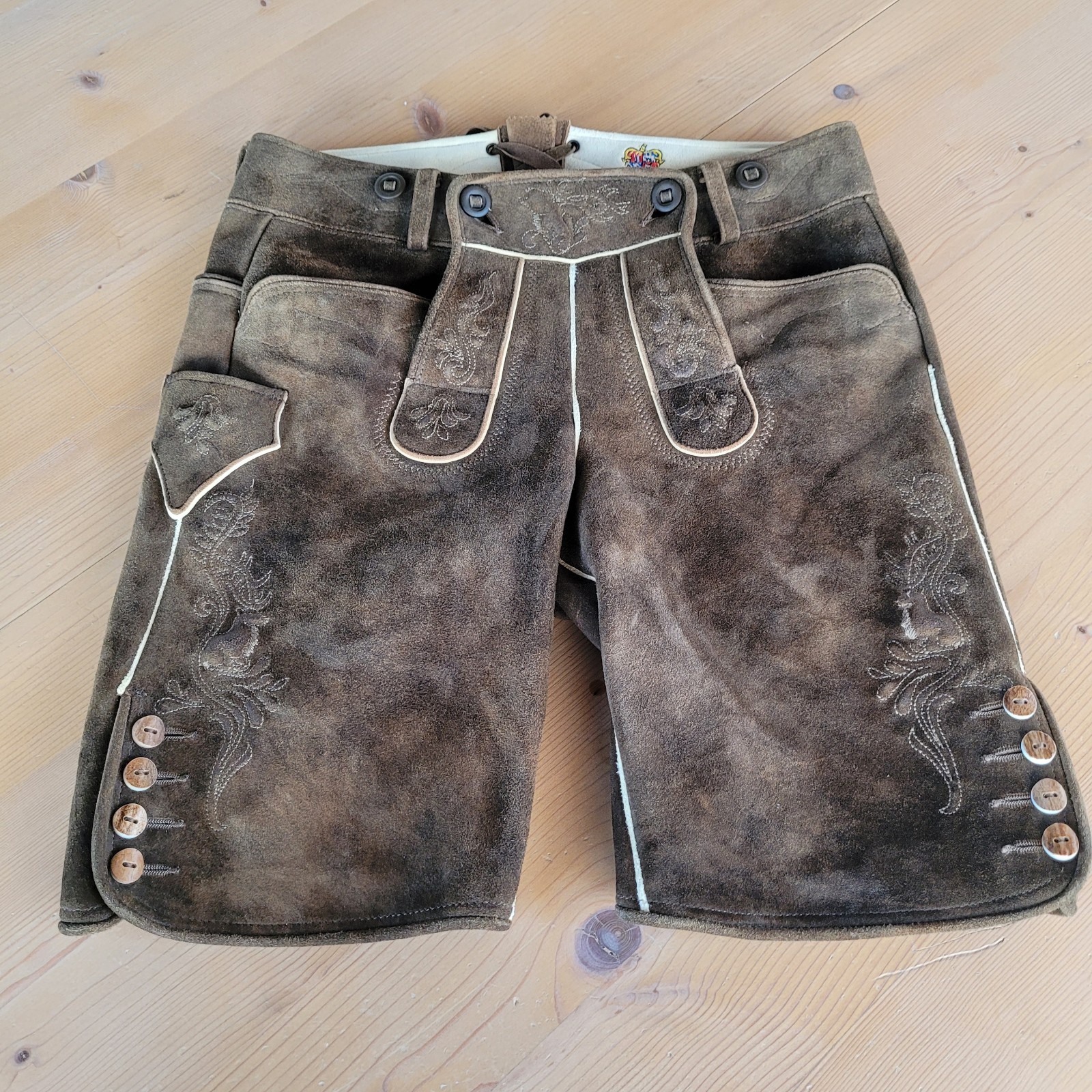 Meindl Lederhosen Lampoding, 46, unworn!