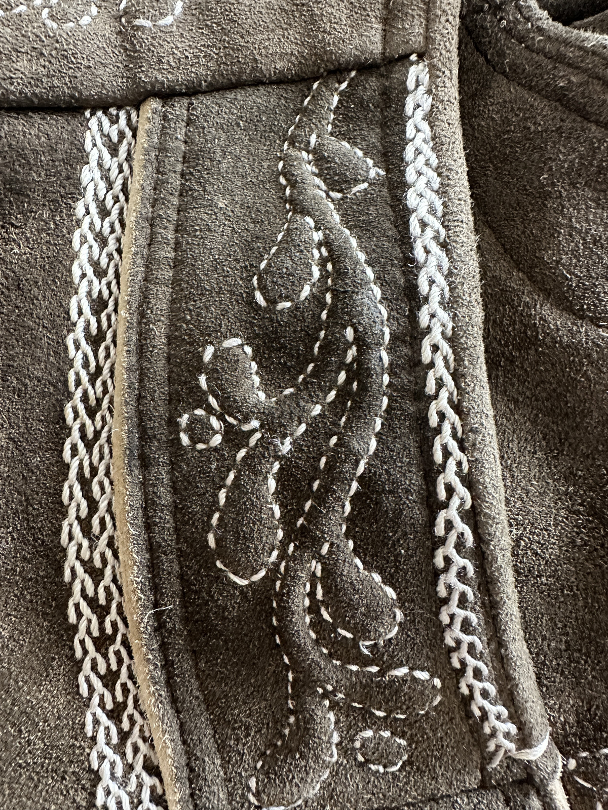 Deerskin Trousers Short Traditional Lederhosen Purest Custom Made Size 56-58 Excellent
