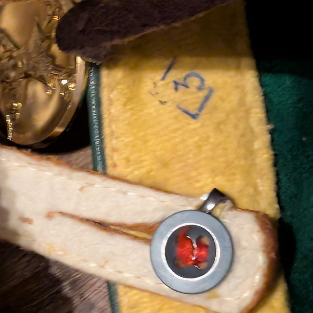 Bergfreund Vintage German Leather Lederhosen Toddler Girls Hearts size 3 EUC