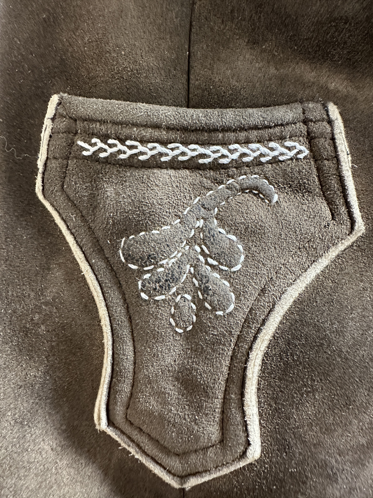 Deerskin Trousers Short Traditional Lederhosen Purest Custom Made Size 56-58 Excellent