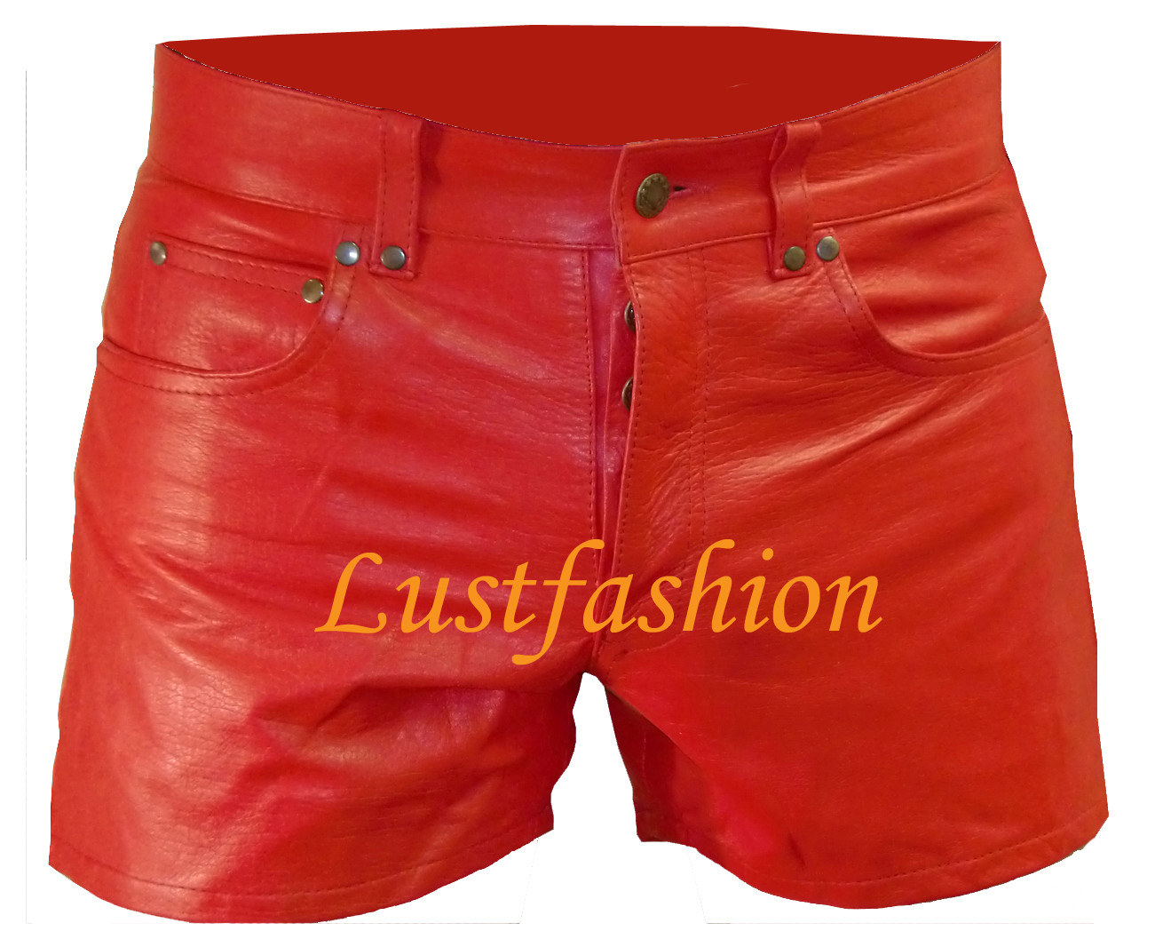 Lederhosen short leather shorts shorts leather black red white blue leather short