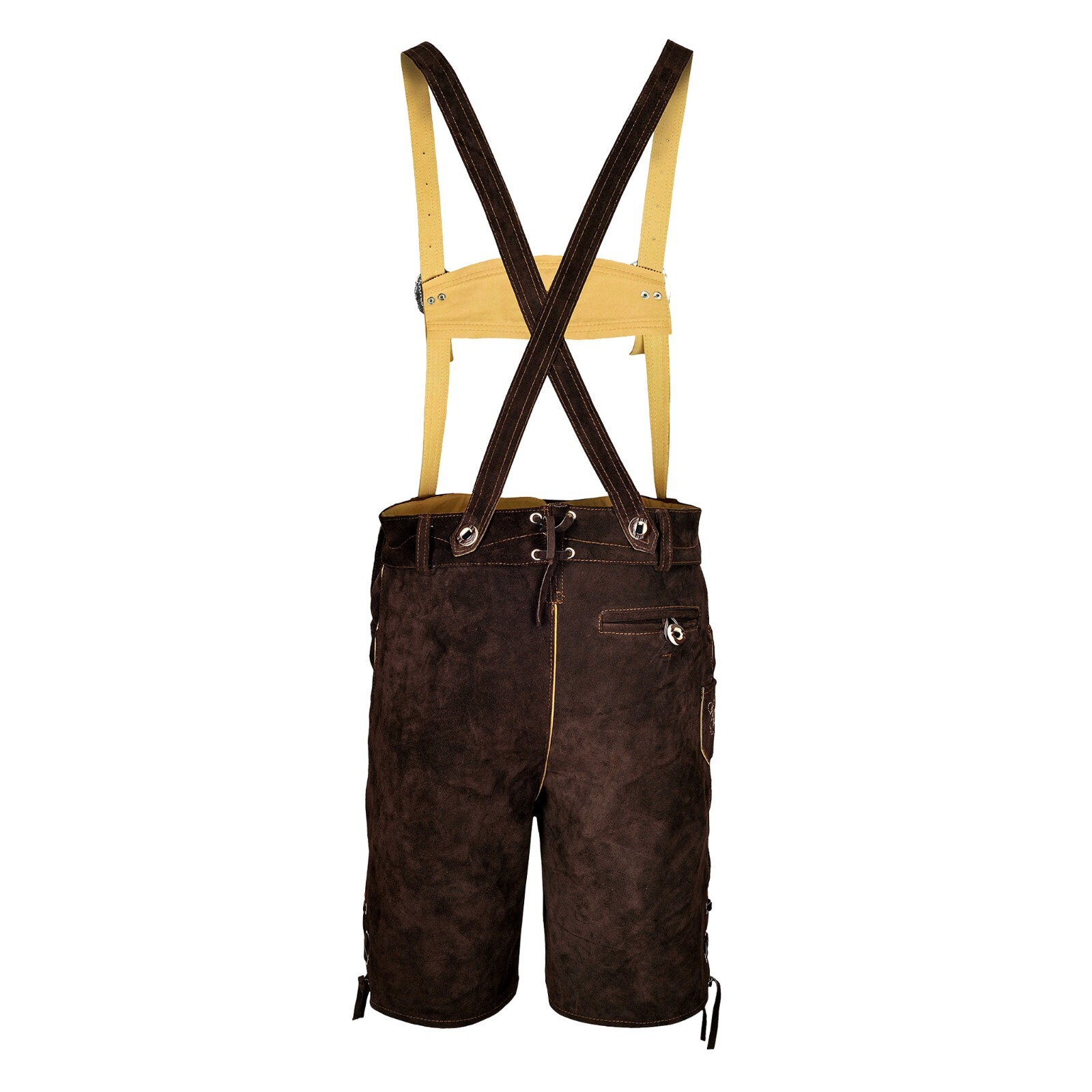 Men Suede Leather Lederhosen Oskar Bavarian Lederhosen German Oktoberfest Dress
