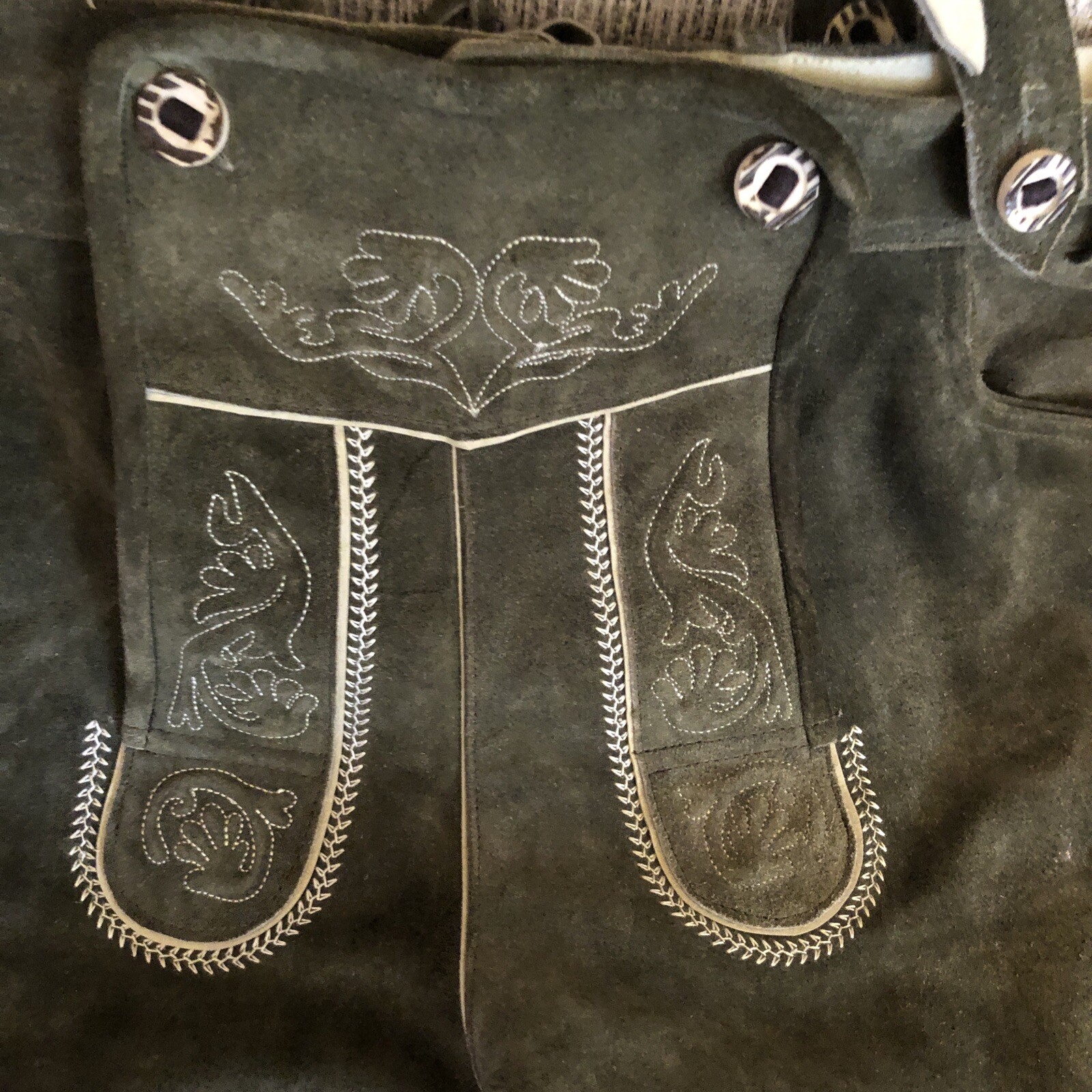 Echoes Order Futter Real Leather With Lining Size 44 With Pockets With Embrodry