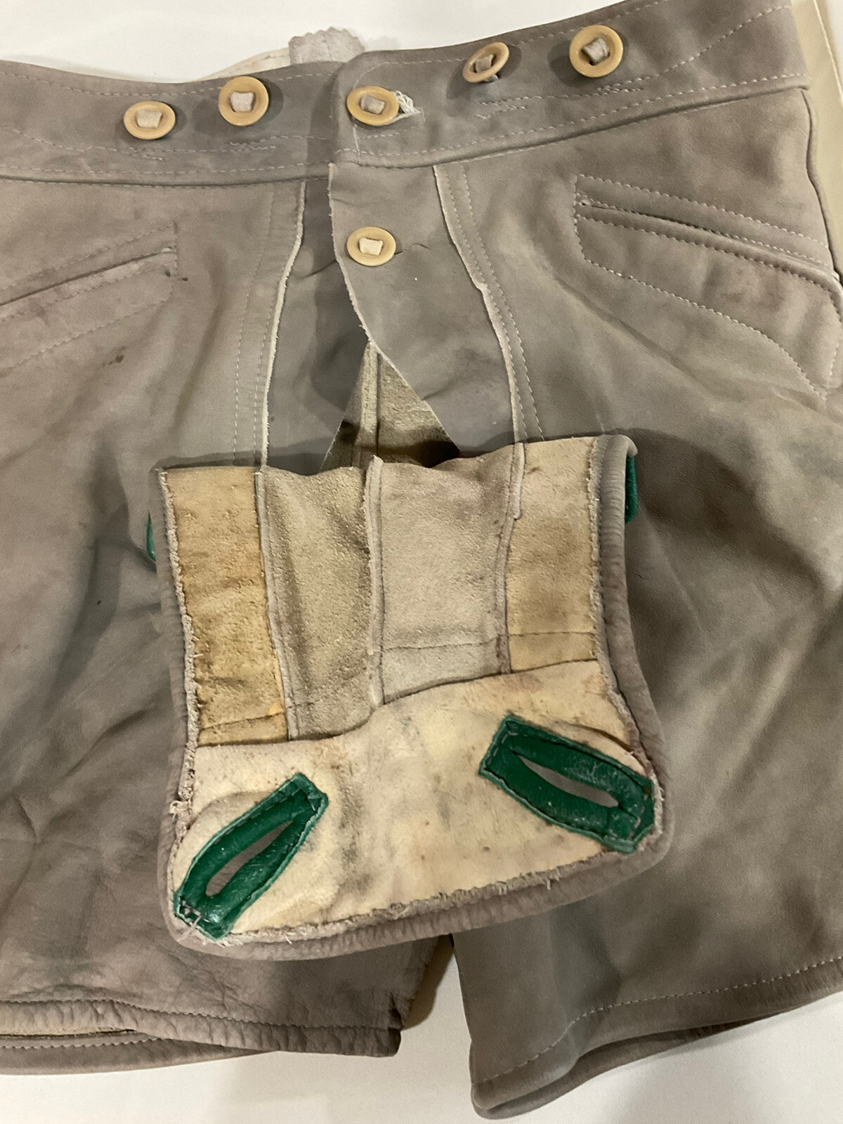 Austrian Lederhosen From Lanz Of Salzburg, Child Size 14, Beautiful Quality