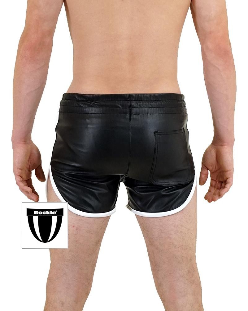 Bockle ® quick pants faux black sexy boxer shorts faux leather pants leather faux