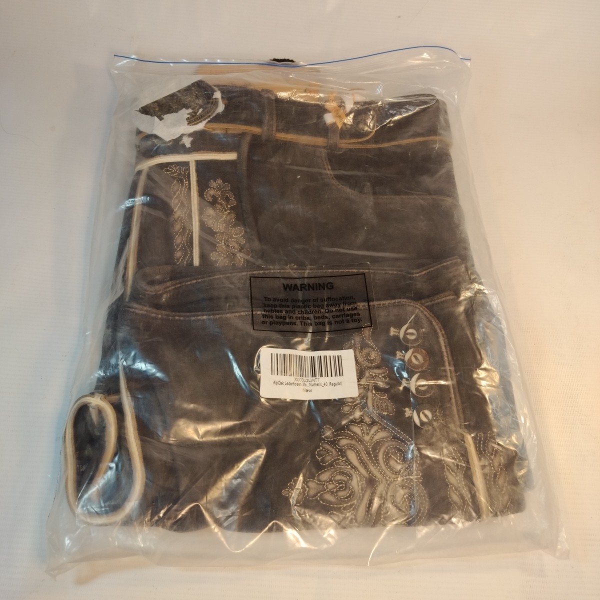 Alps Oak Lederhosen Octoberfest 40, Regular Size 56