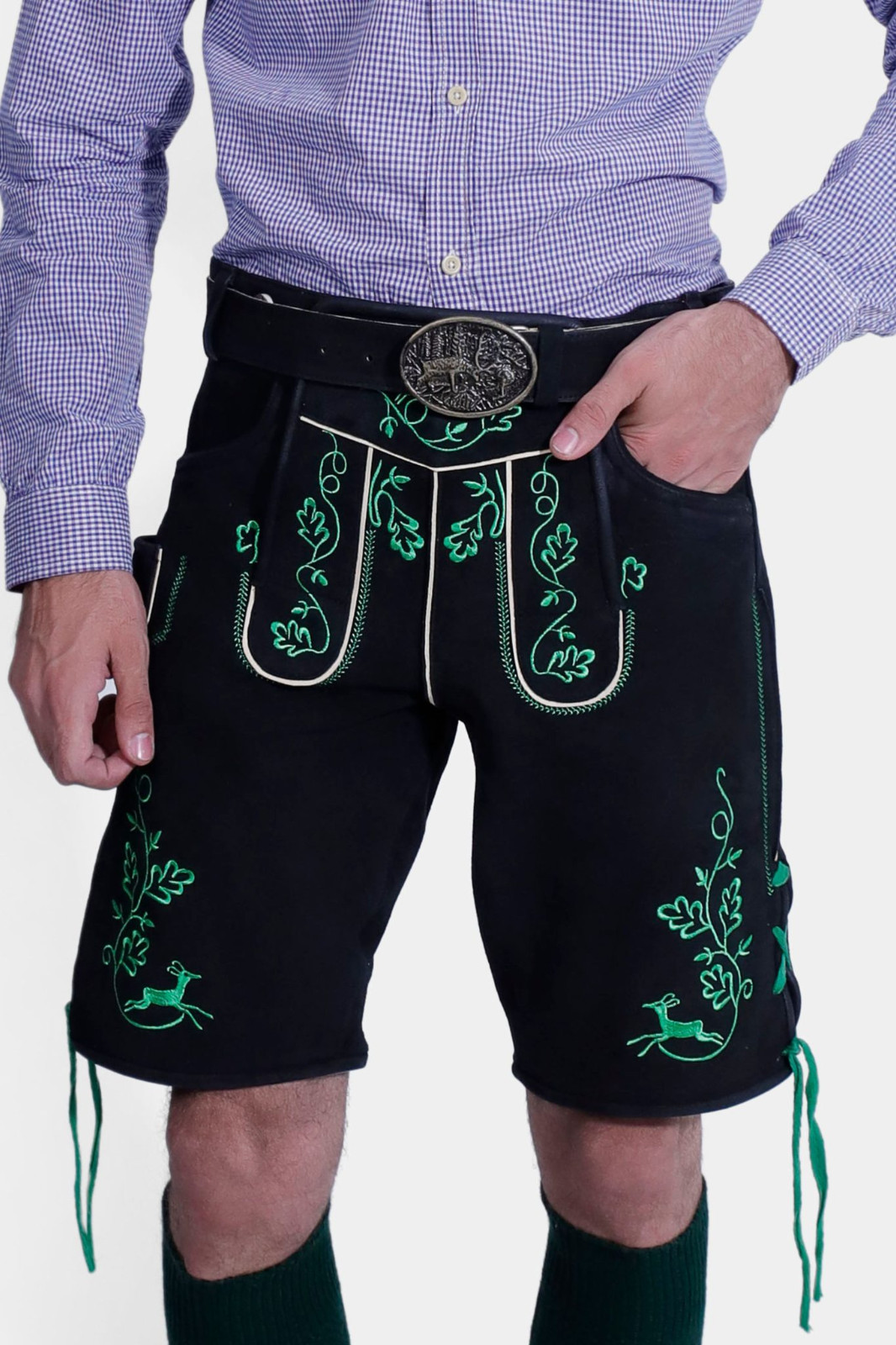 Böll Lederhosen in Black