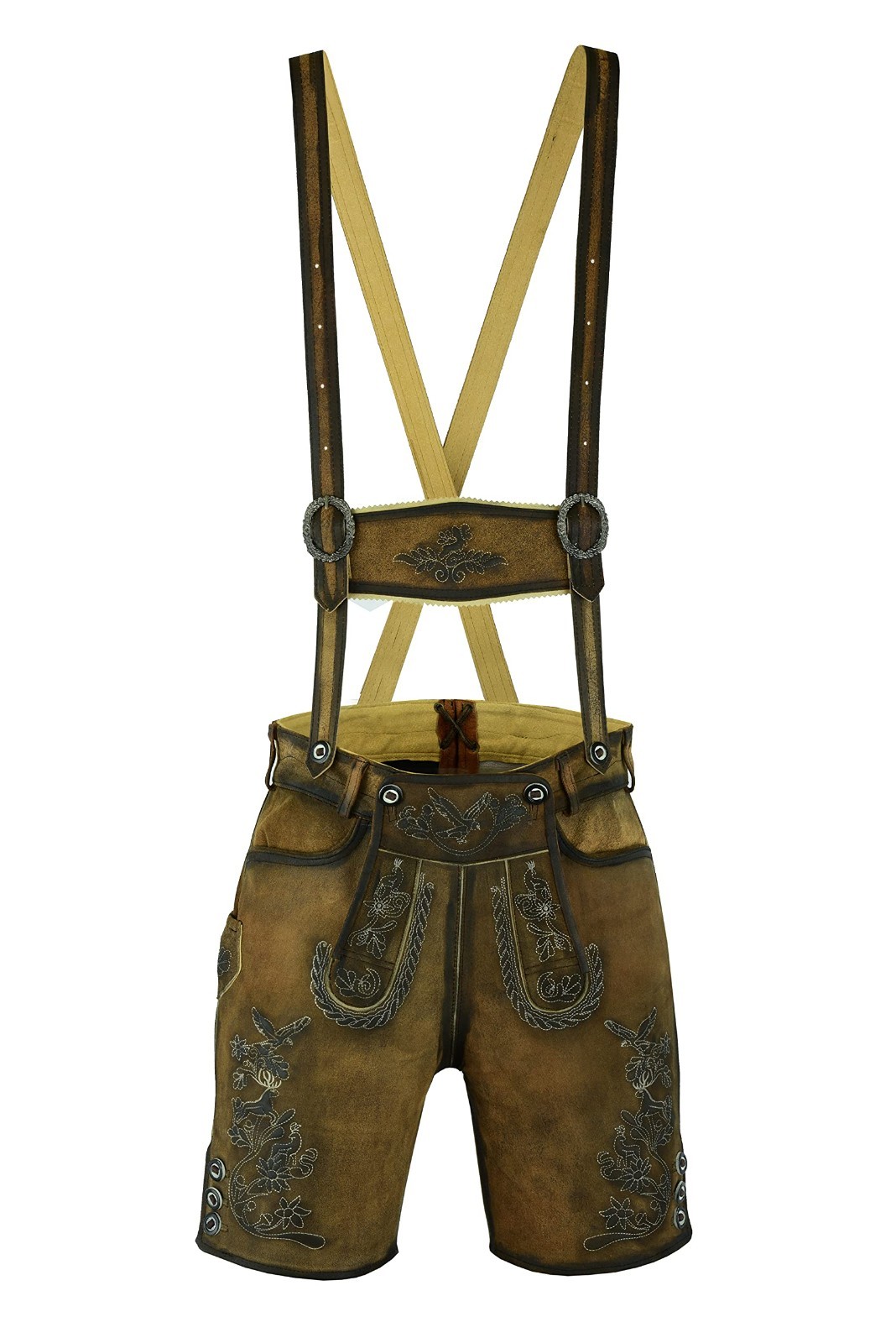 NEW Oktoberfest Bavarian Herren Short Lederhosen for Men | Size 40