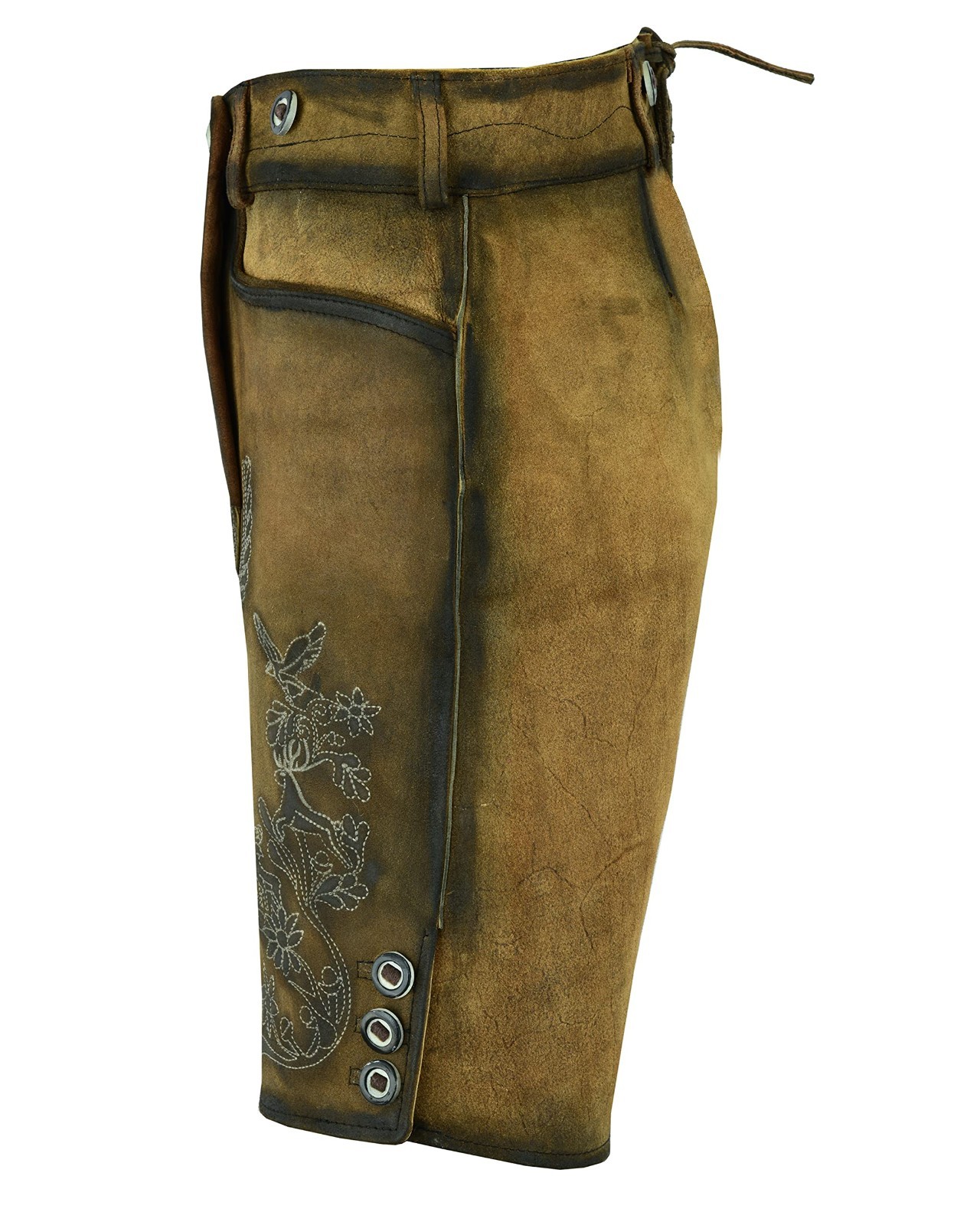 NEW Oktoberfest Bavarian Herren Short Lederhosen for Men | Size 40