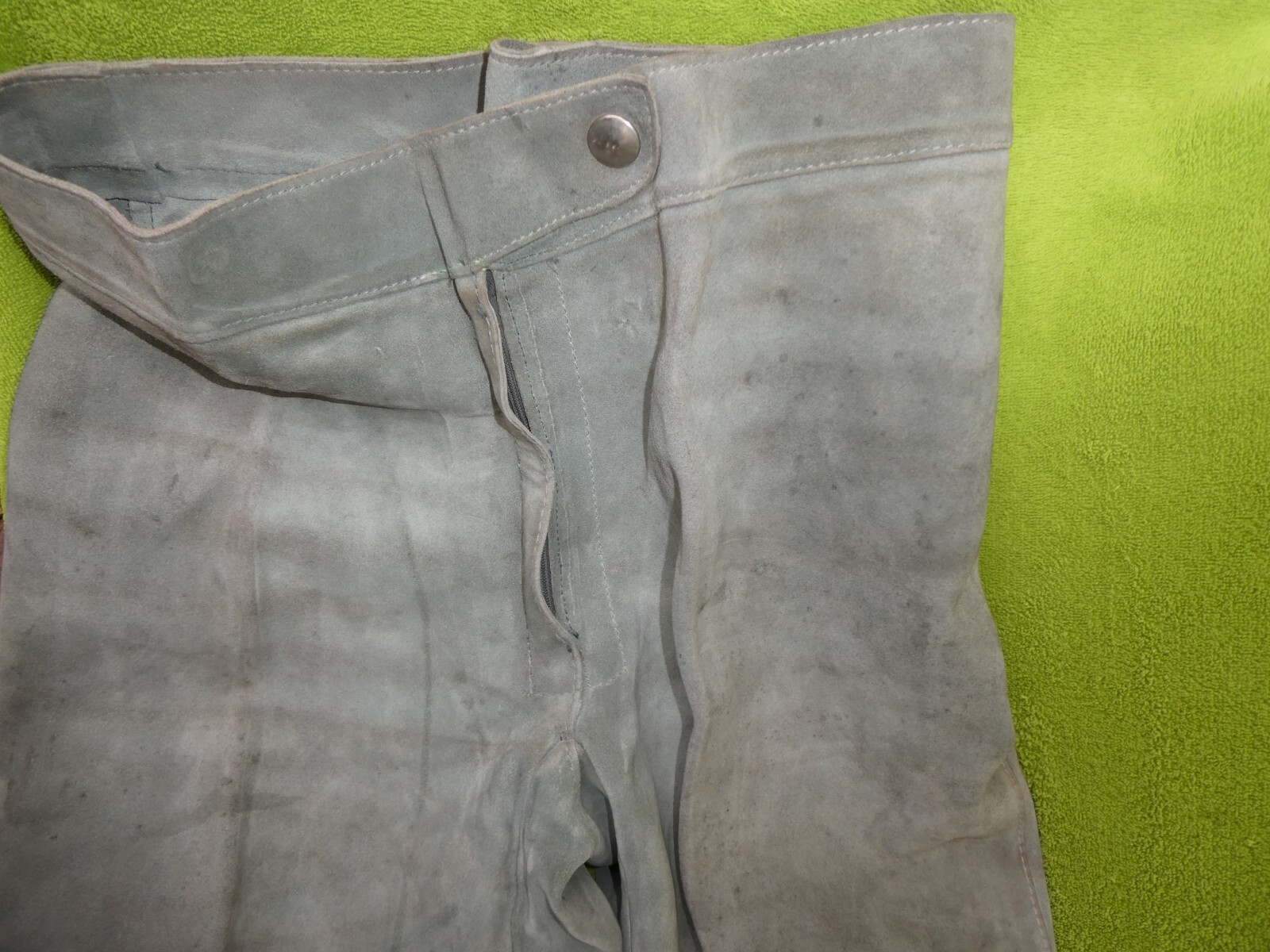 Vintage Suede Leather Trousers No.22