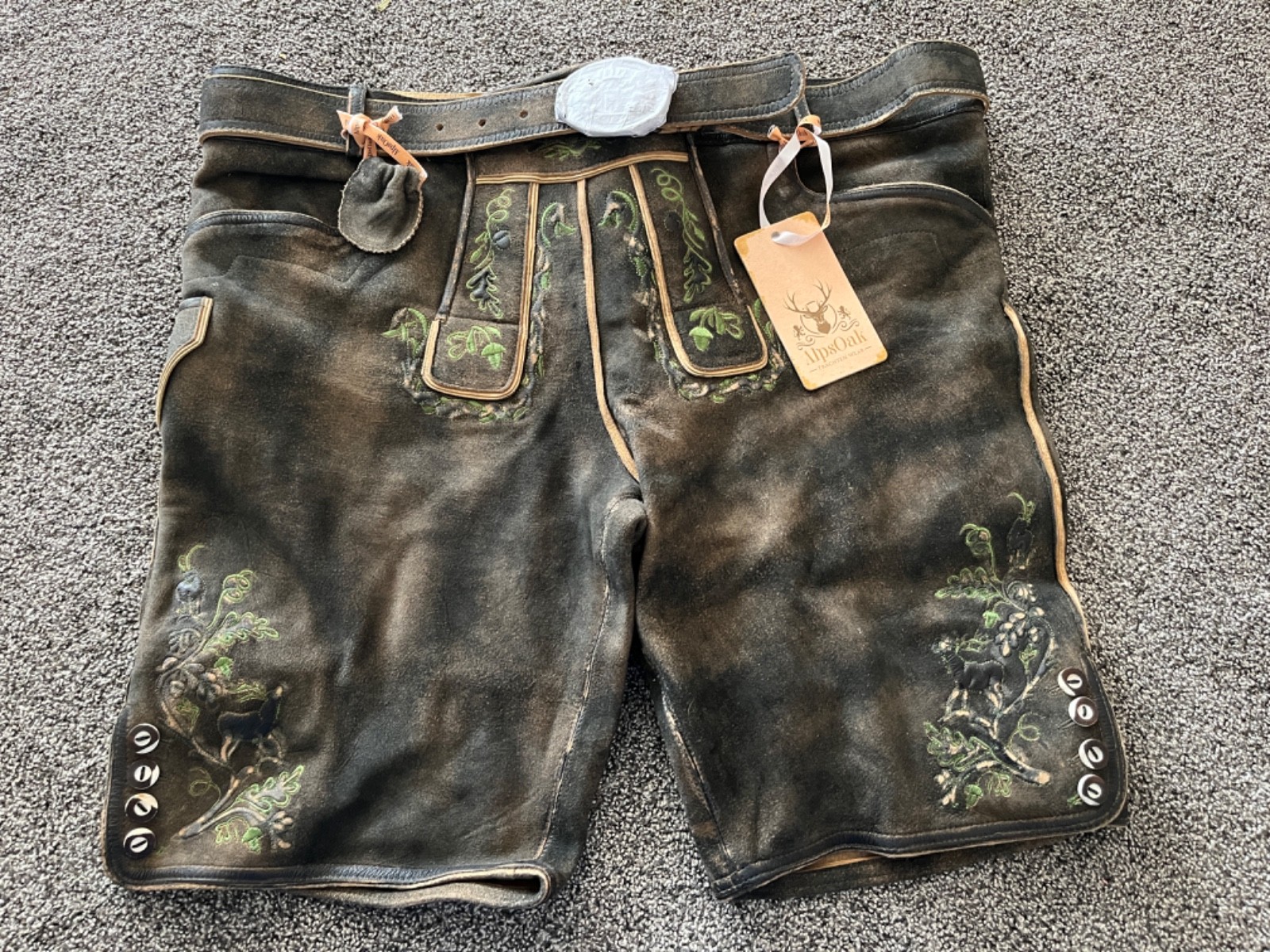 Authentic Lederhosen, US size 44, Euro size 60