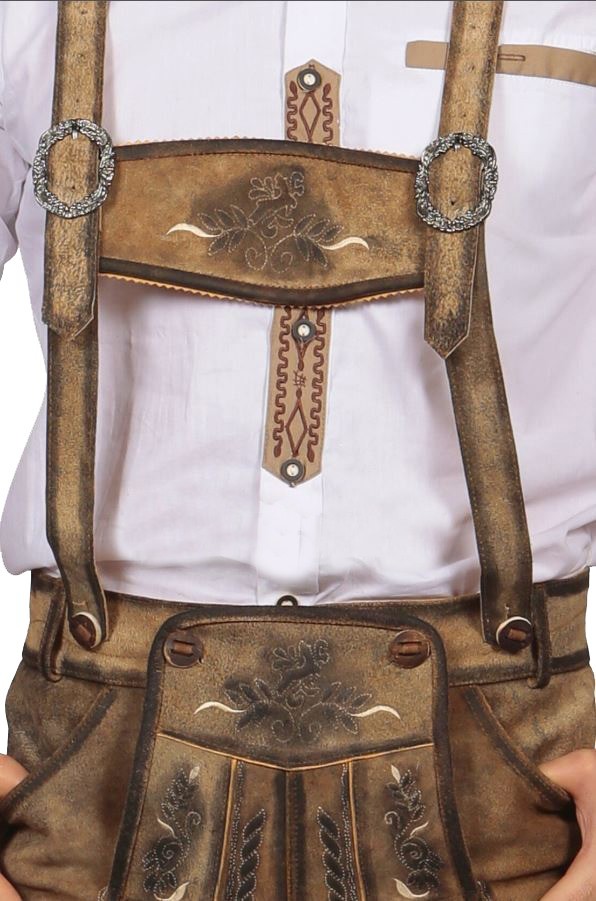 German Bavarian Authentic Lederhosen Oktoberfest Lederhosen Shoes & Socks Outfit