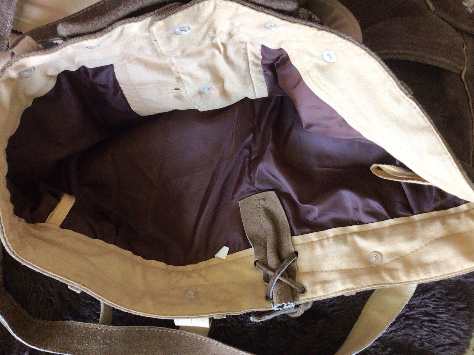 Bavarian Oktoberfest Lederhosen Shorts German Tracht Outfit brown Size 36