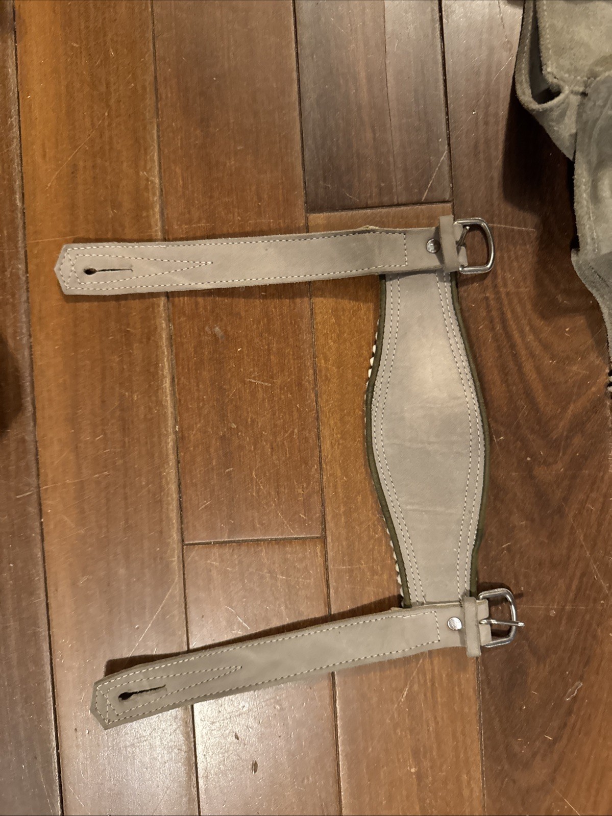 VTG Girls German Lederhosen Suede Leather Outf Made In AUSTRIA with Bodysuit