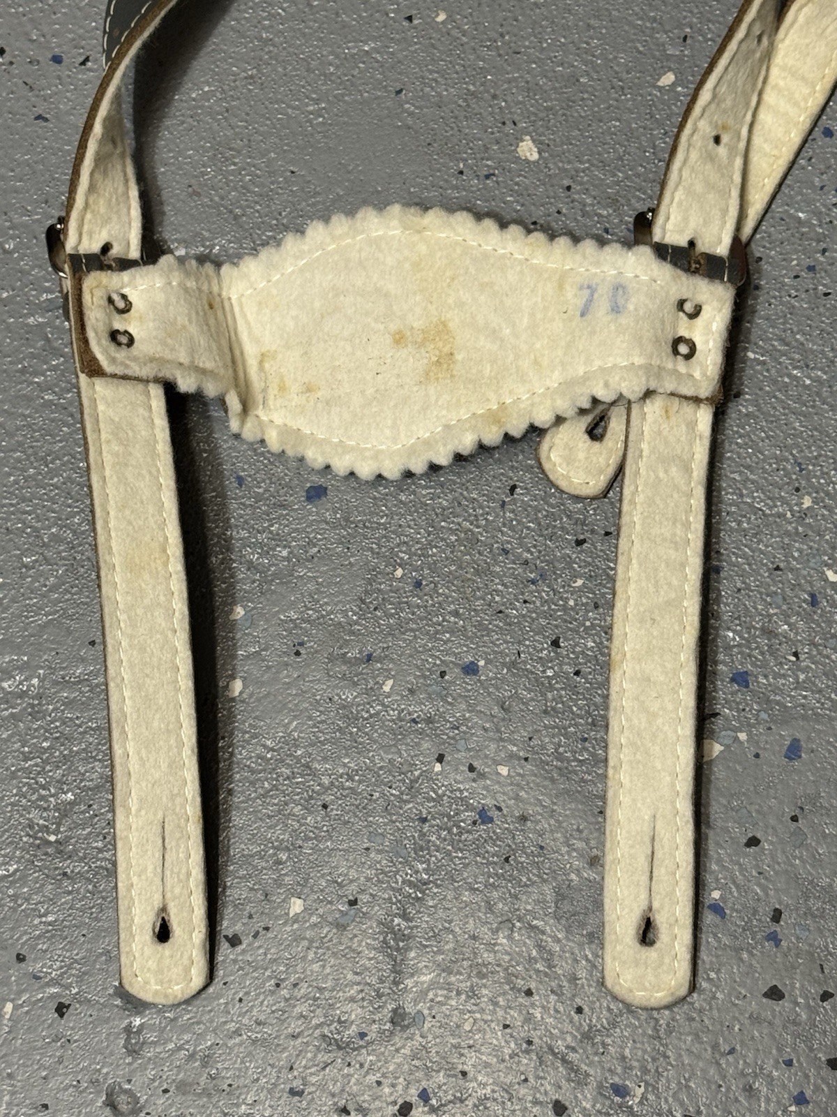 Vintage Authentic Western German Children’s Suede Lederhosen Size 6