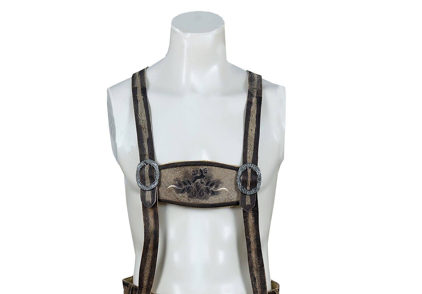 Men Oktoberfest Lederhosen Shorts Handmade Bavarian Bundhosen hosen for sale