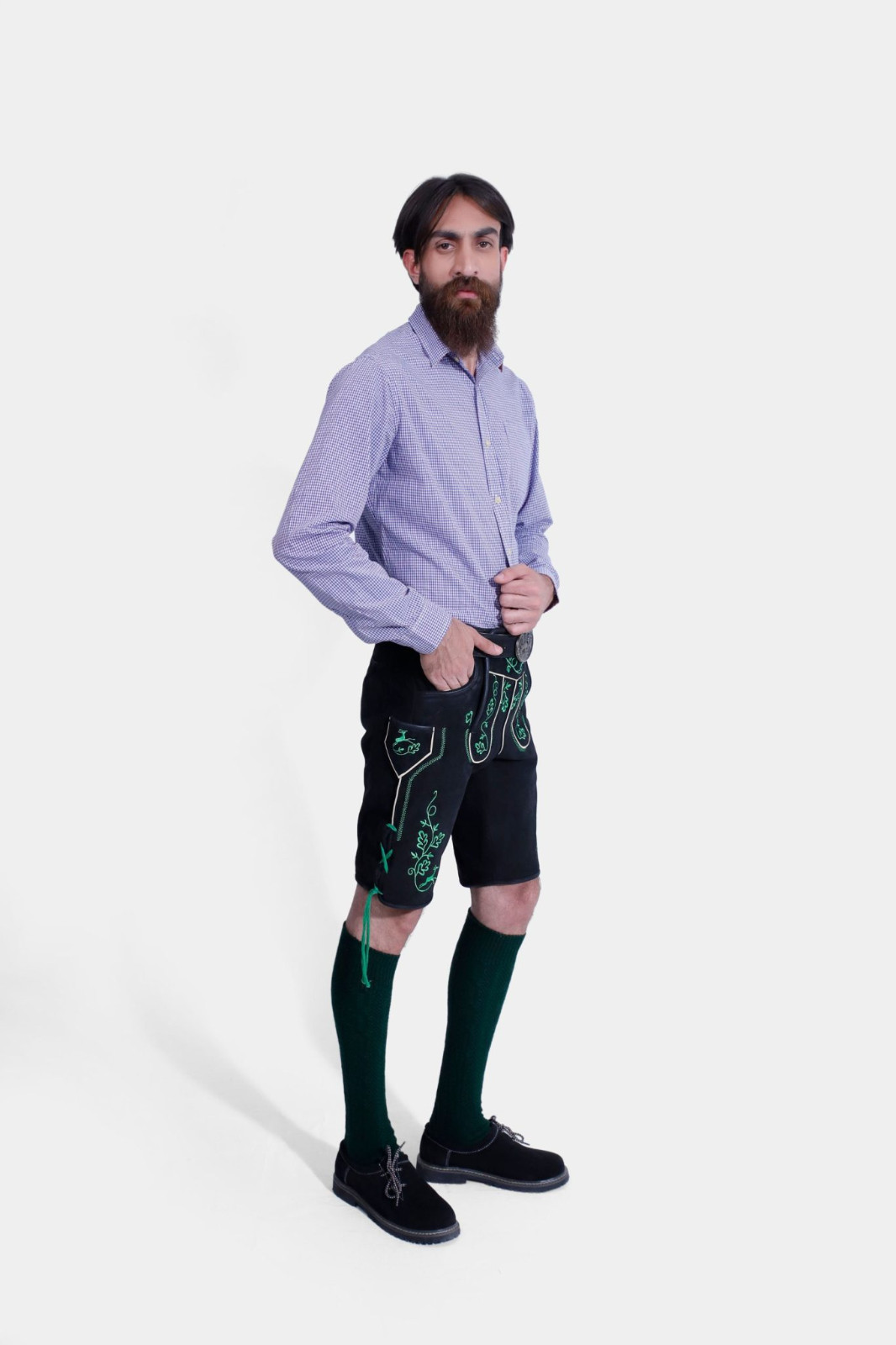 Böll Lederhosen in Black