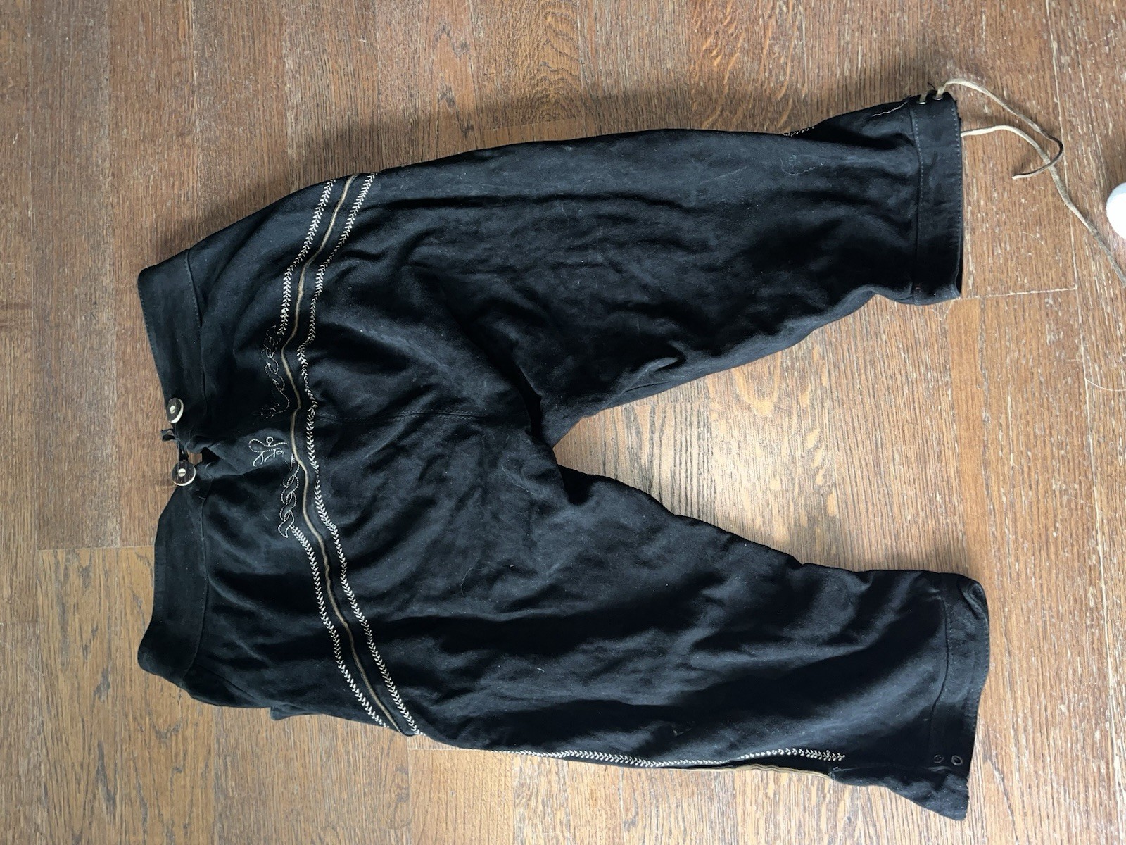 Traditional Lederhosen Scandal Costume! size 52, buck black