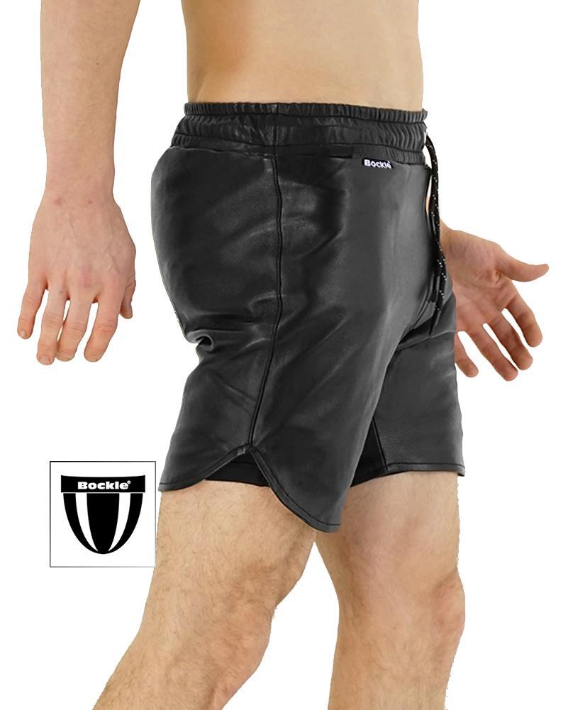 Bockle ® cycling leather shorts short leather pants leather pants lamb leather pants men’s