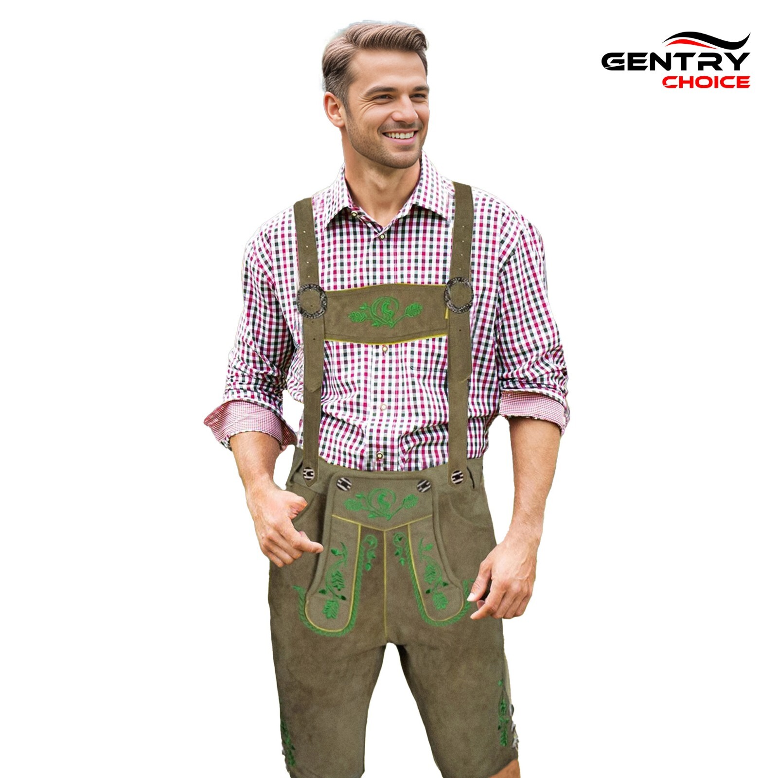 Suede Leather Lederhosen Orff German Men Lederhosen Bavarian Oktoberfest Outfit