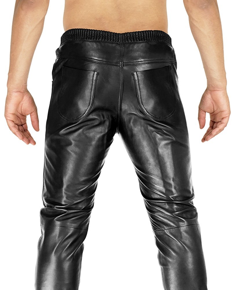 Bockle® BOYJOG pants leather joggers sweatpants leather leather pants leather jeans