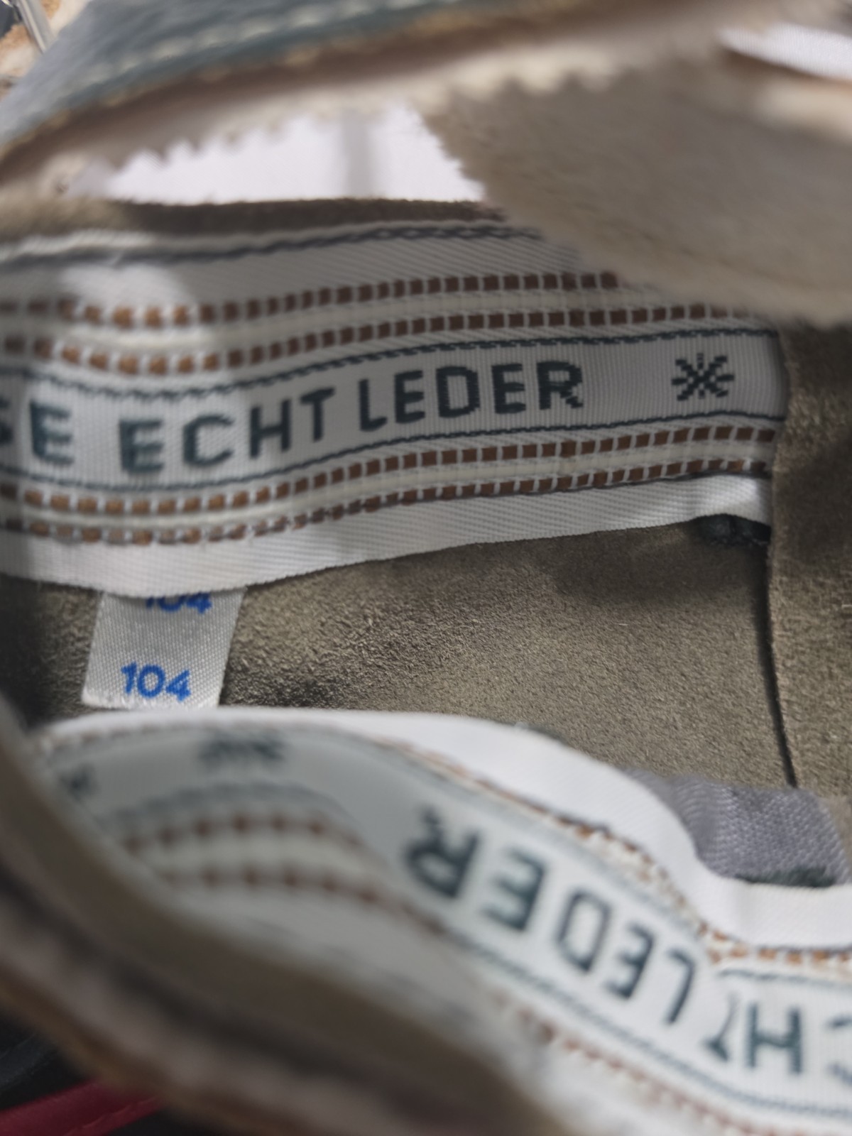 Children’s Lederhosen 104 4t Real Leather. Octoberfest German Deutsche