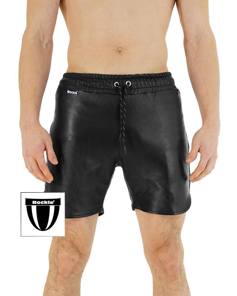 Bockle ® cycling leather shorts short leather pants leather pants lamb leather pants men’s