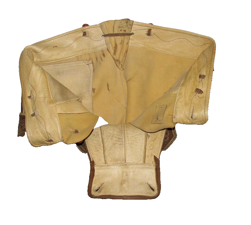 Men’s Costume/Traditional Costume Kniebund- Leather Pants Wild IN Brown Approx.