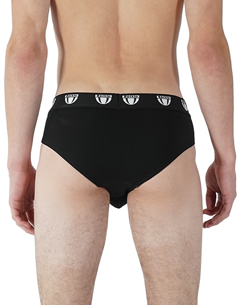 Bockle ® black brief cotton sports underpants brief hip sexy men’s underpants