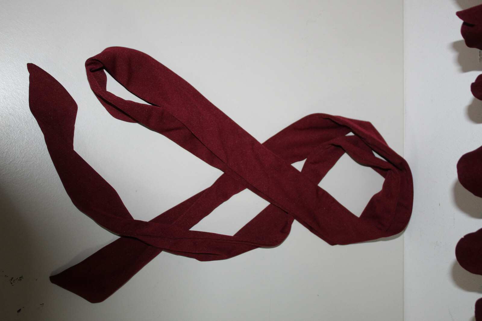 Women’s dress, Kojooin size S, red, 3/4 sleeve (F680-R38)