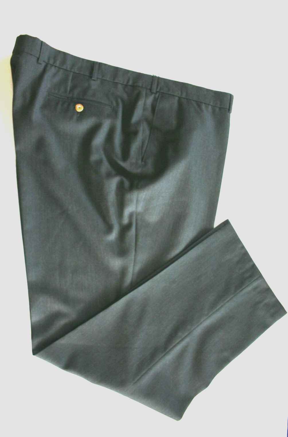 Traditional pants dress pants trousers costume suit virgin wool deer horn gray 31
