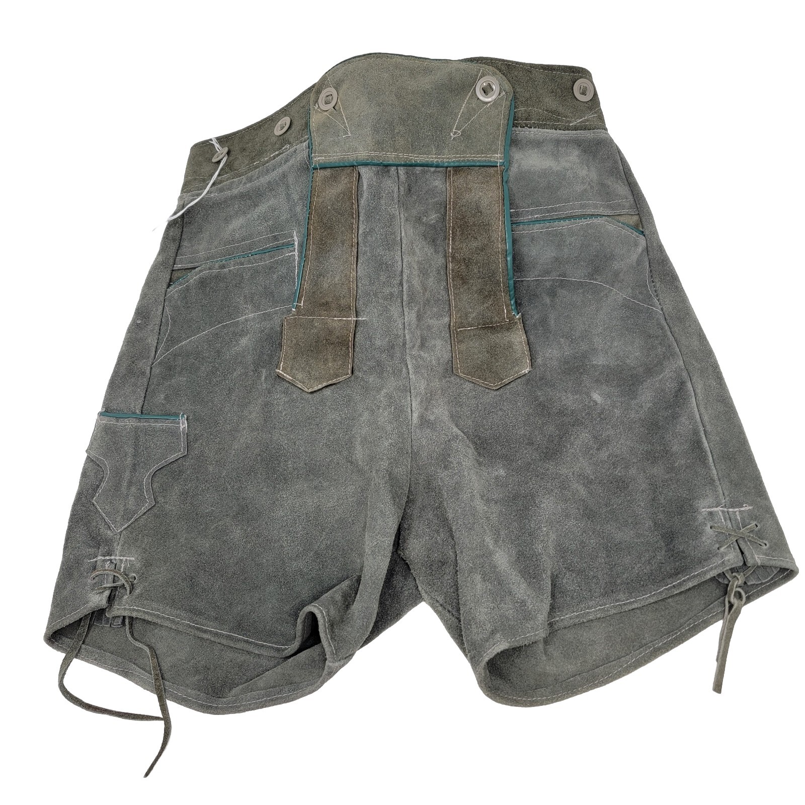 Vintage Men’s 30 German Lederhosen Genuine Leather Short Handcrafted Octoberfest