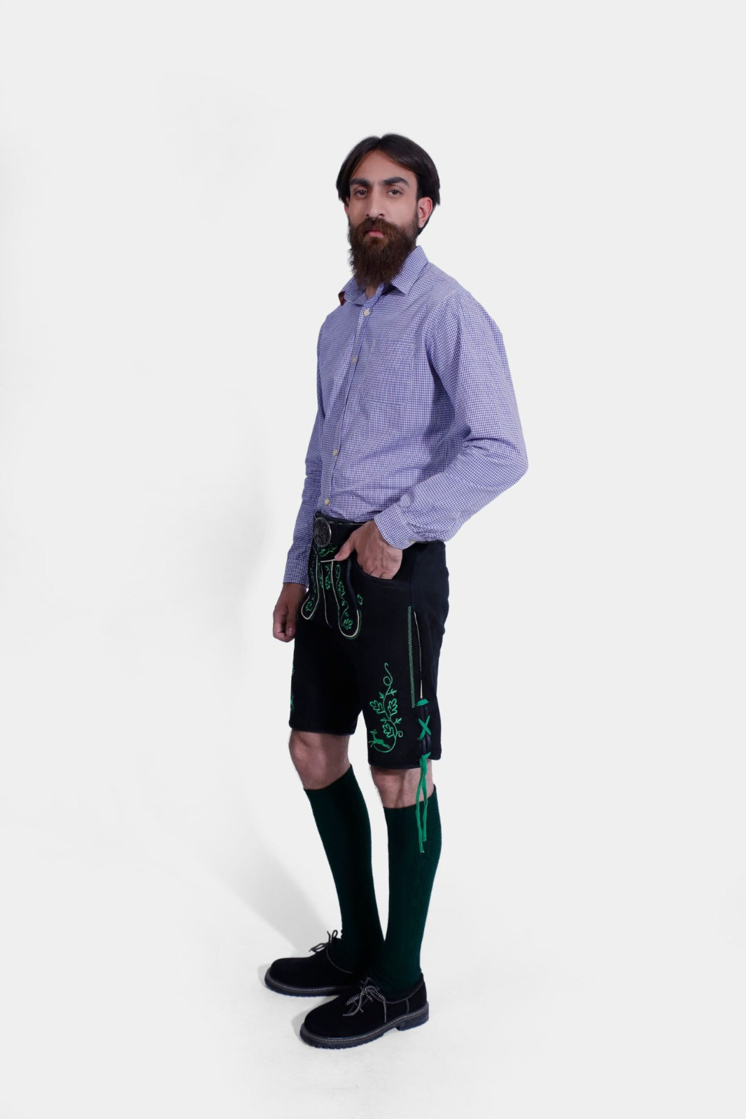 Böll Lederhosen in Black