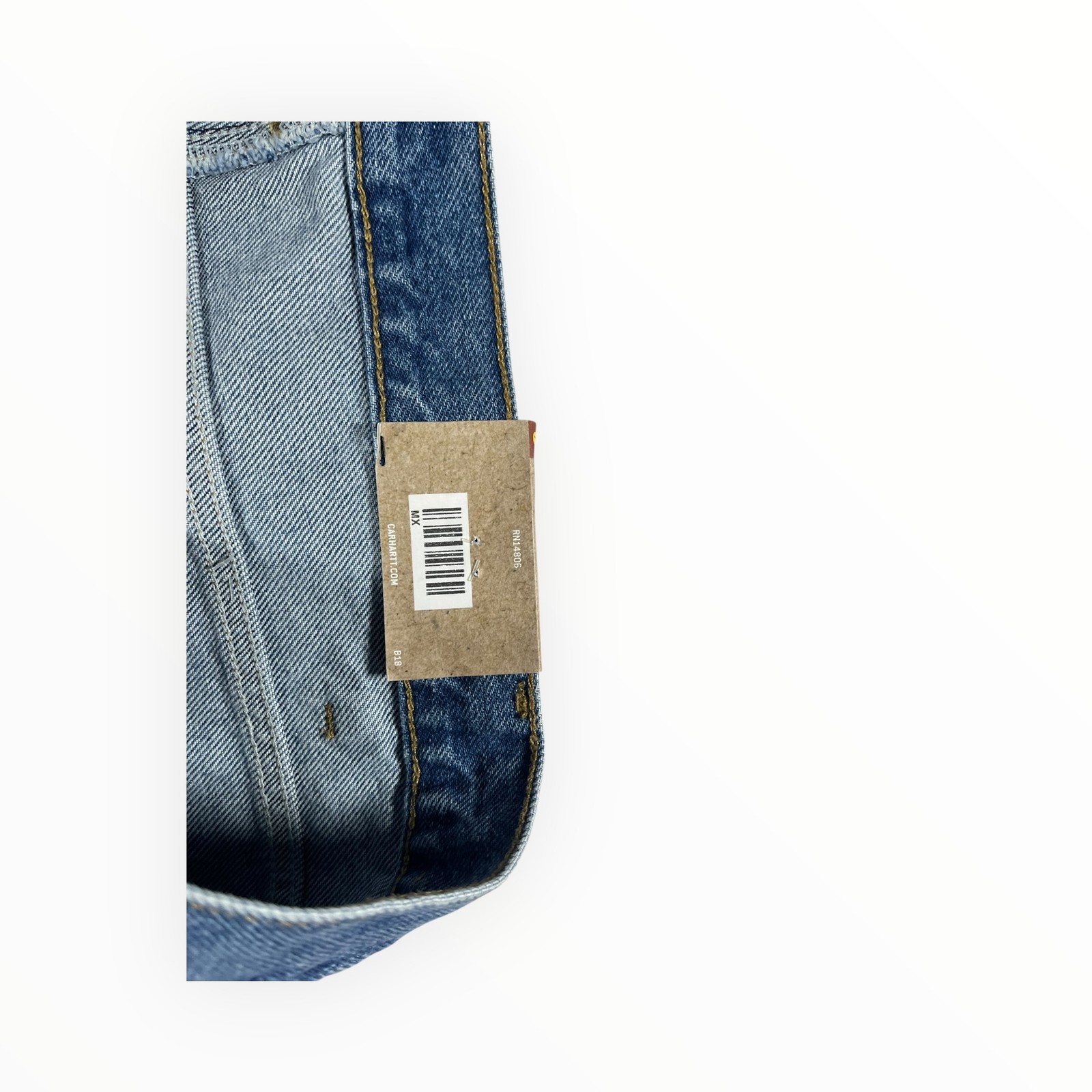 Carhartt Straight Traditional Fit Jean Men’s Denim Pants New w/ Tags Size 50×32