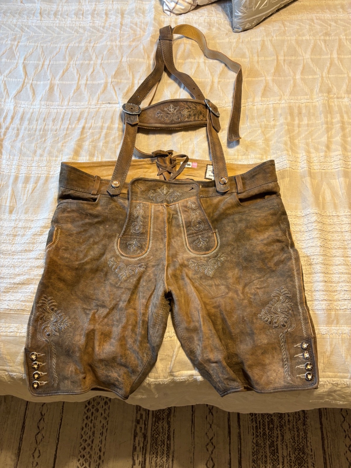 Lederhosen Men Authentic Pants size 40US