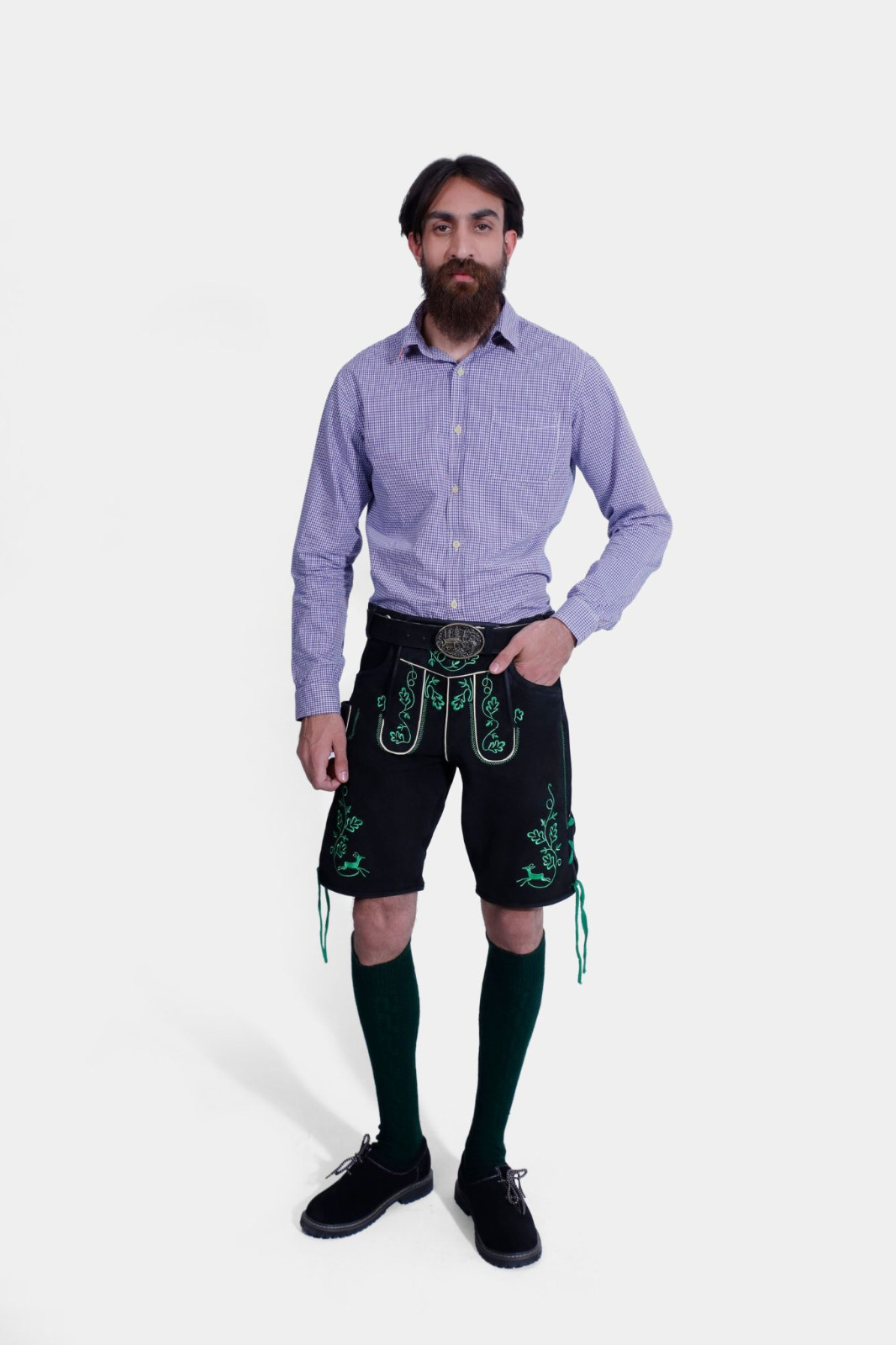 Böll Lederhosen in Black