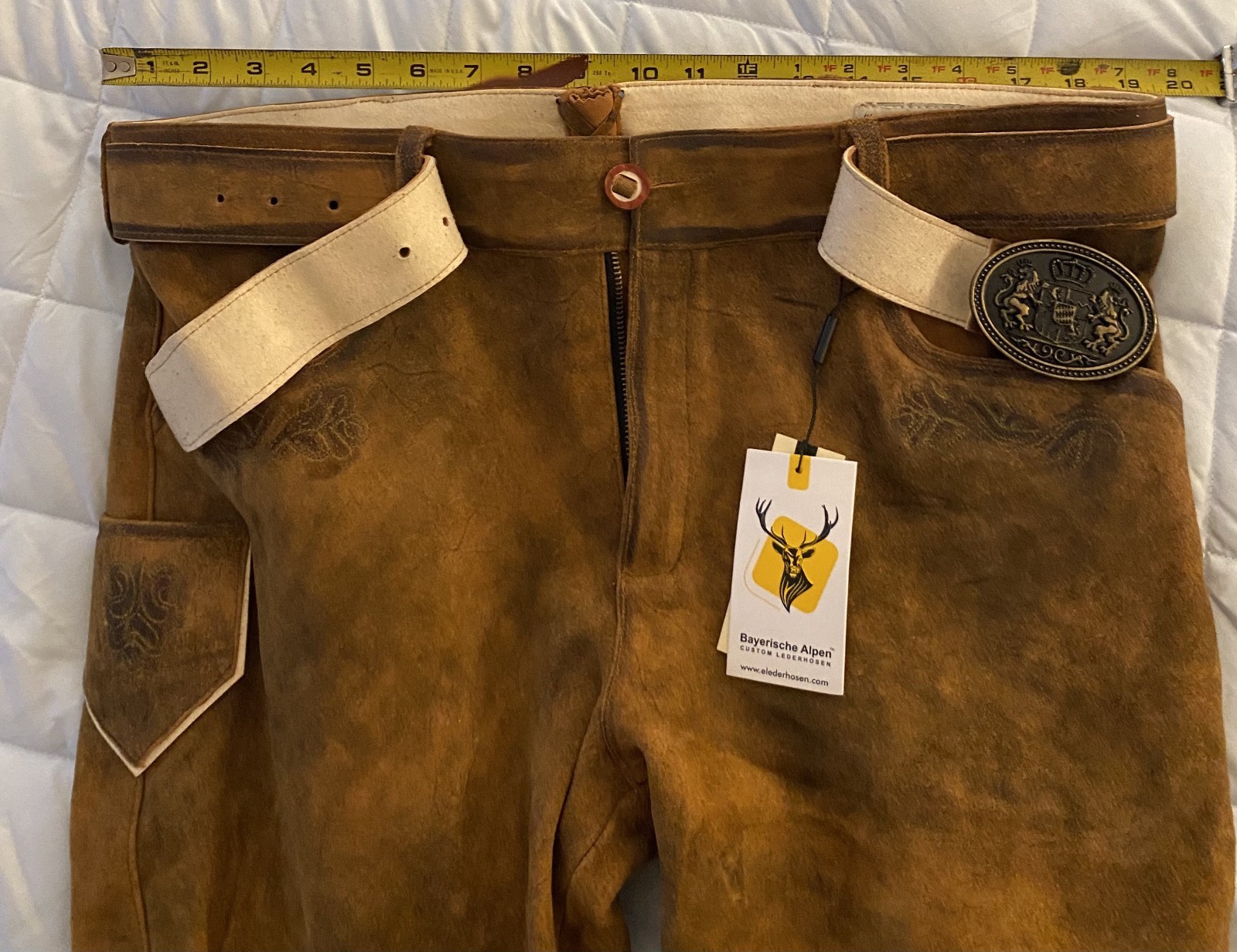 Ziller Alpine Long Lederhosen (NWT-Mens)