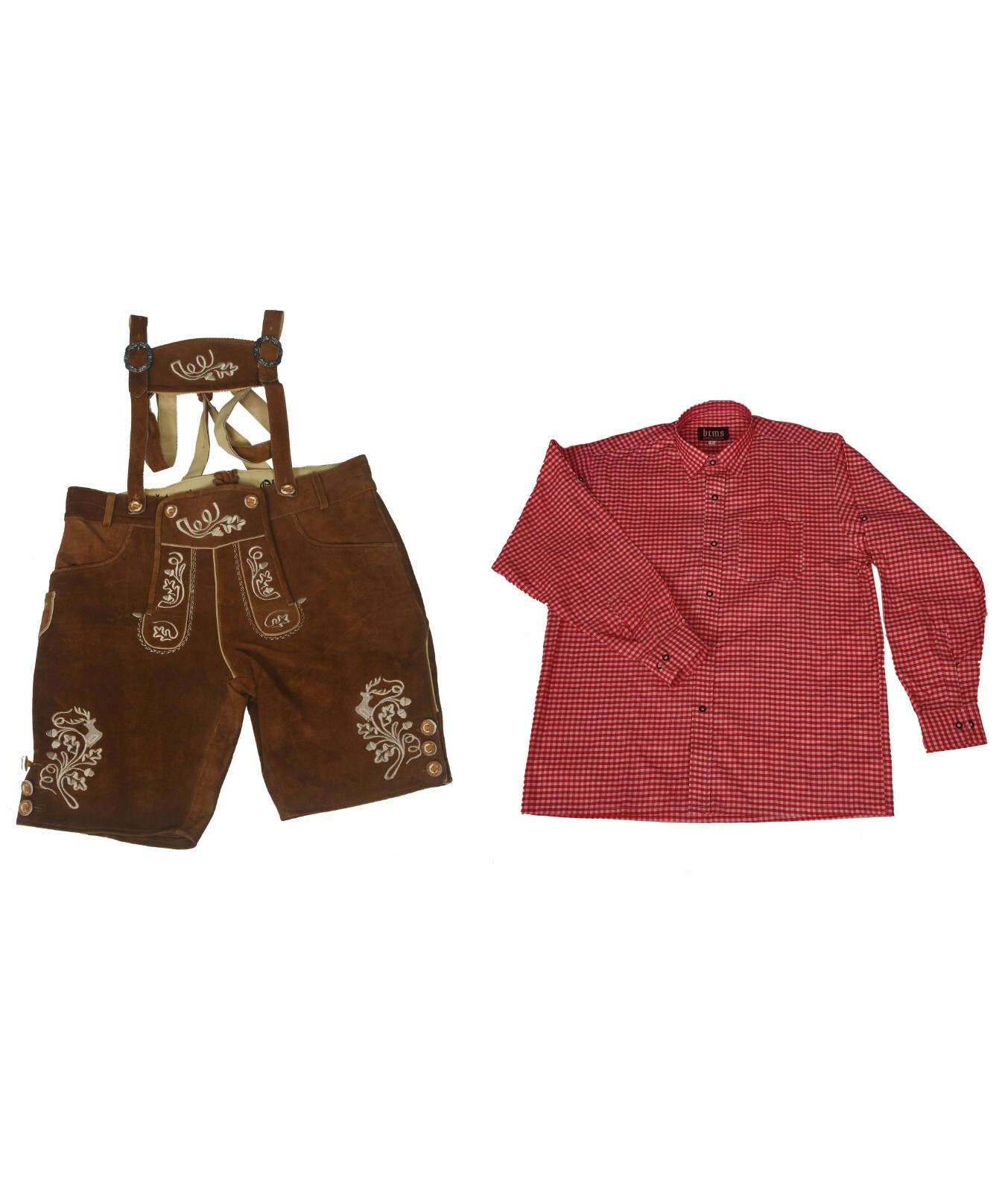 Bavarian Garments, Lederhosen, shirts, socks