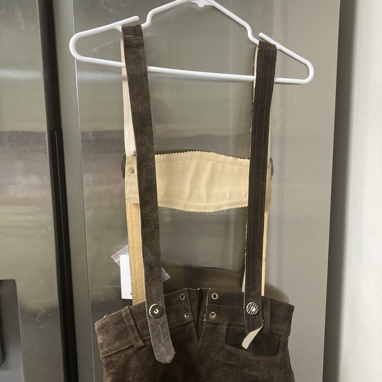 Trachtenset Oktoberfest Branded Authentic German Lederhosen 48/32” Lederhosen4U