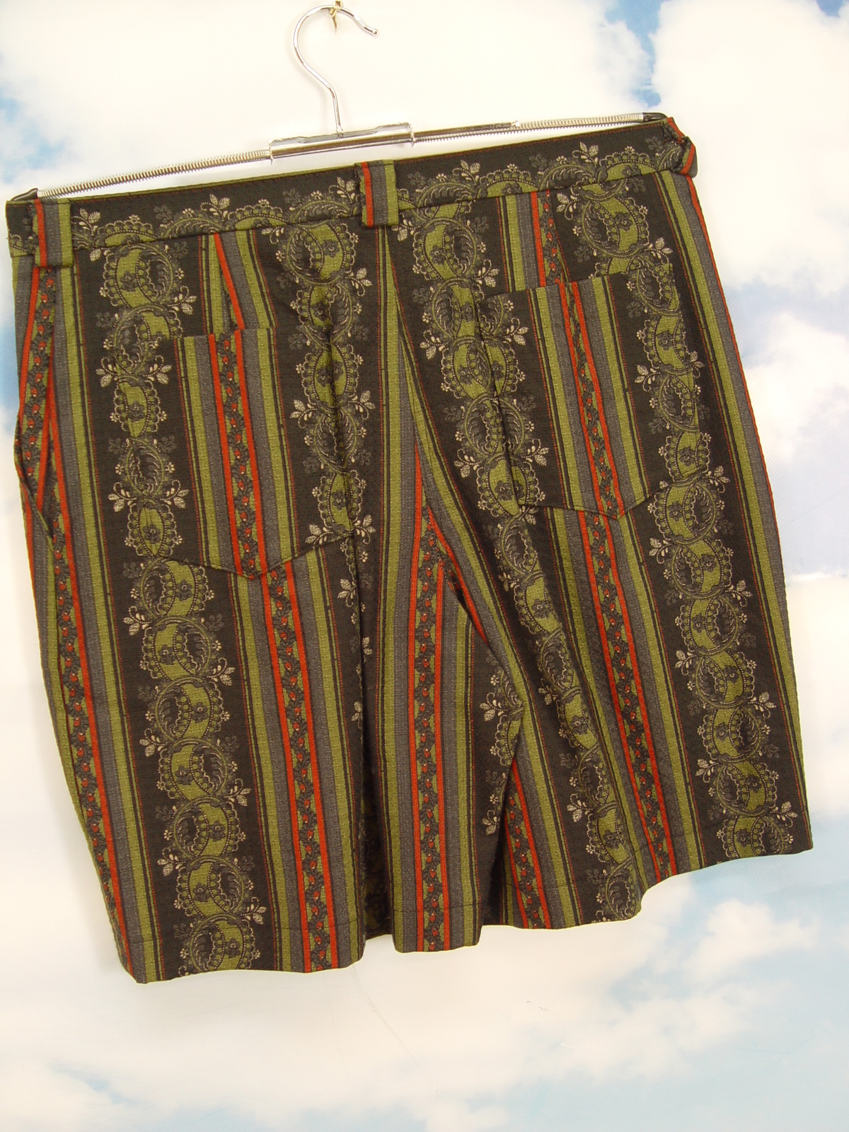 Upcycled hot pants men’s shorts traditional cotton short pants UCS018 size 46