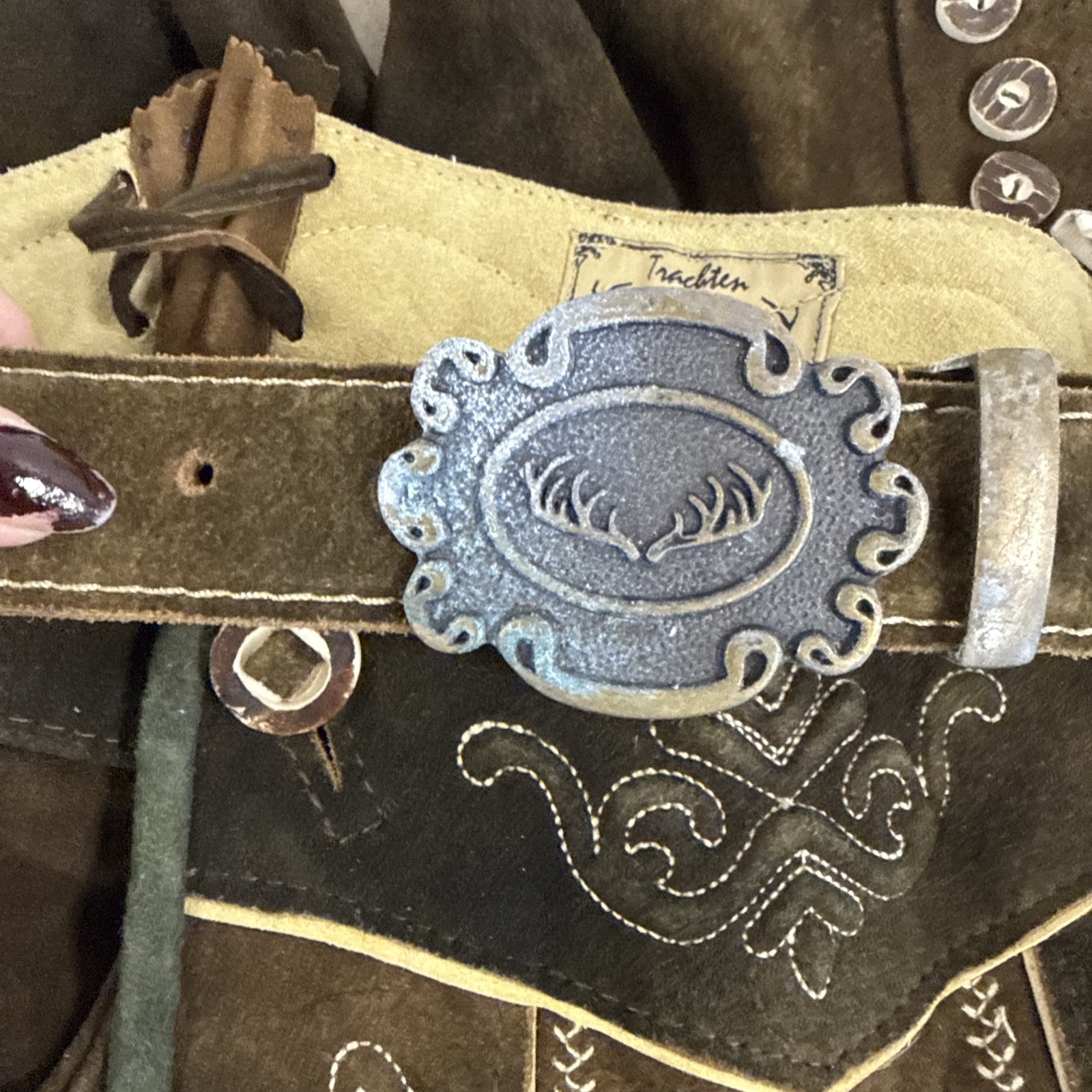 Trachten Oktoberfest Branded – Authentic German Lederhosen Bundhosen USA 44