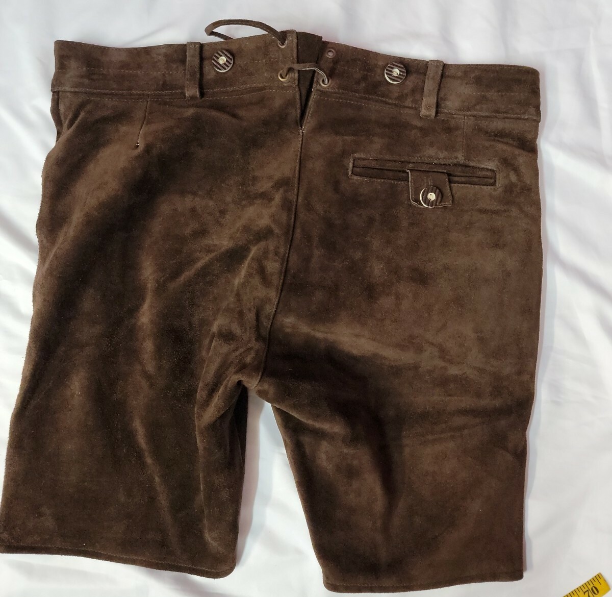 Lederhosen4U Real Leather Bavarian Shorts Size 54 #C3